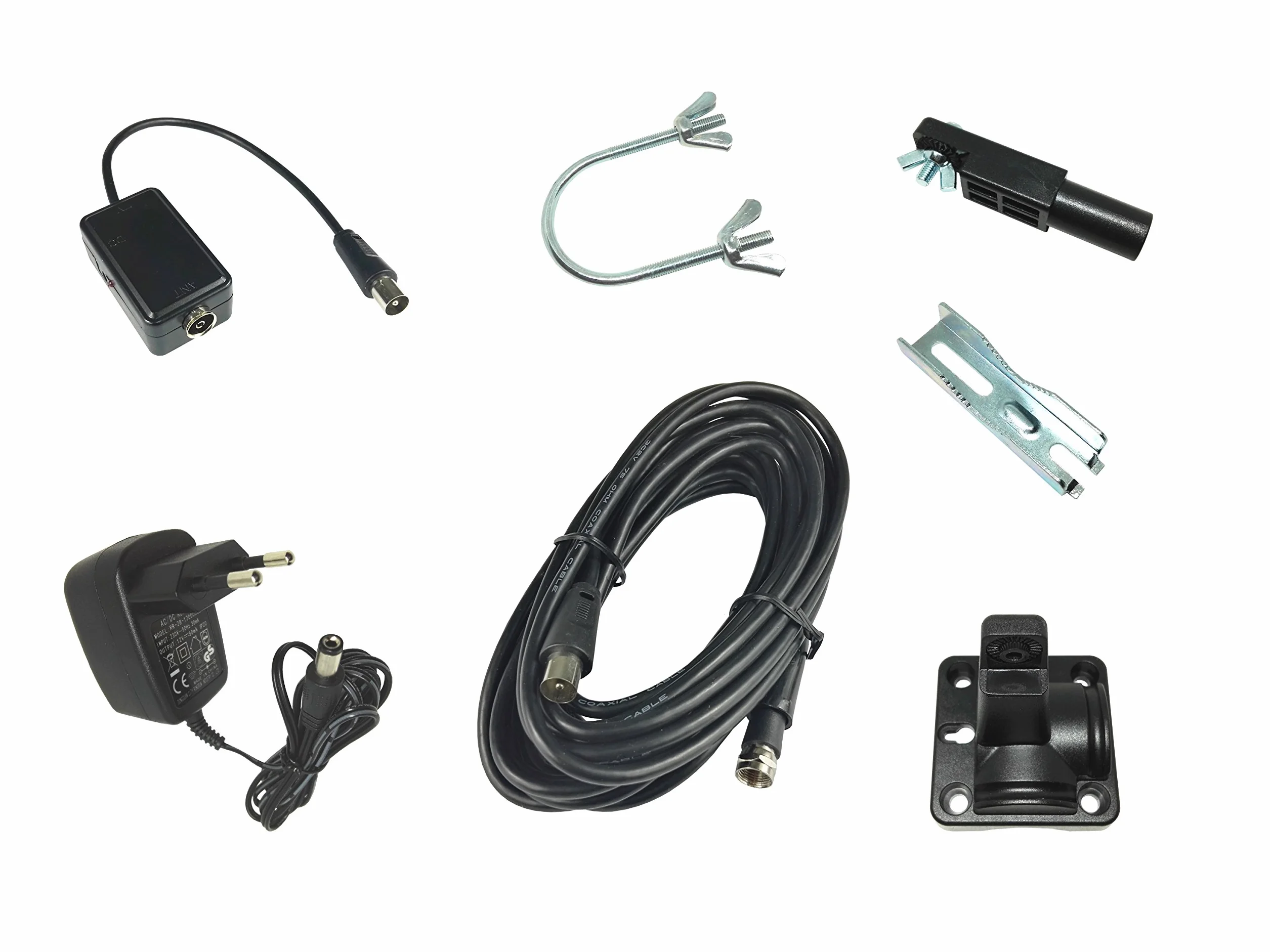 Xoro Antena Wewnętrzna/Zewnętrzna, Biały, 3.5 mm