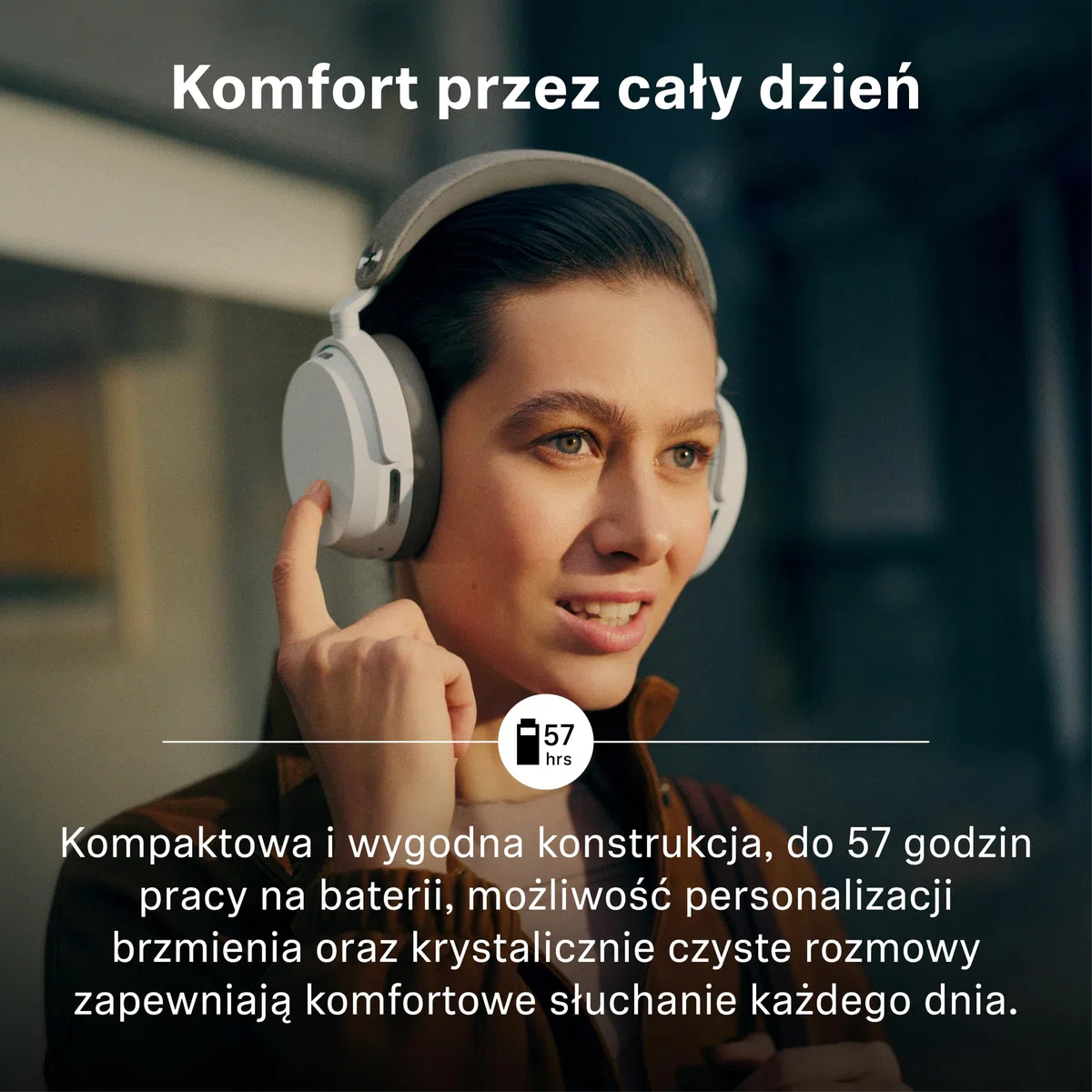 Sennheiser MOMENTUM 5 Wireless Słuchawki nauszne I Bateria do 57h I ANC