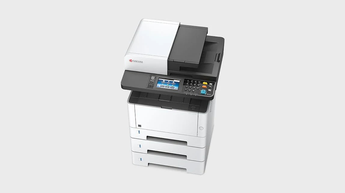 Kyocera Ecosys M2735dw bezprzewodowa drukarka wielofunkcyjna, czarno-biała, 35 stron na minutę. Skaner kopiarka, faks, drukarka Wi-Fi, urządzenie wielofunkcyjne, w zestawie z funkcją druku mobilnego