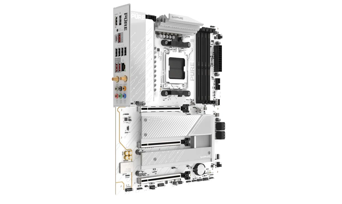Sapphire Płyta główna AMD AM5 ATX Pure B850A WIFI7 52123-11-40G