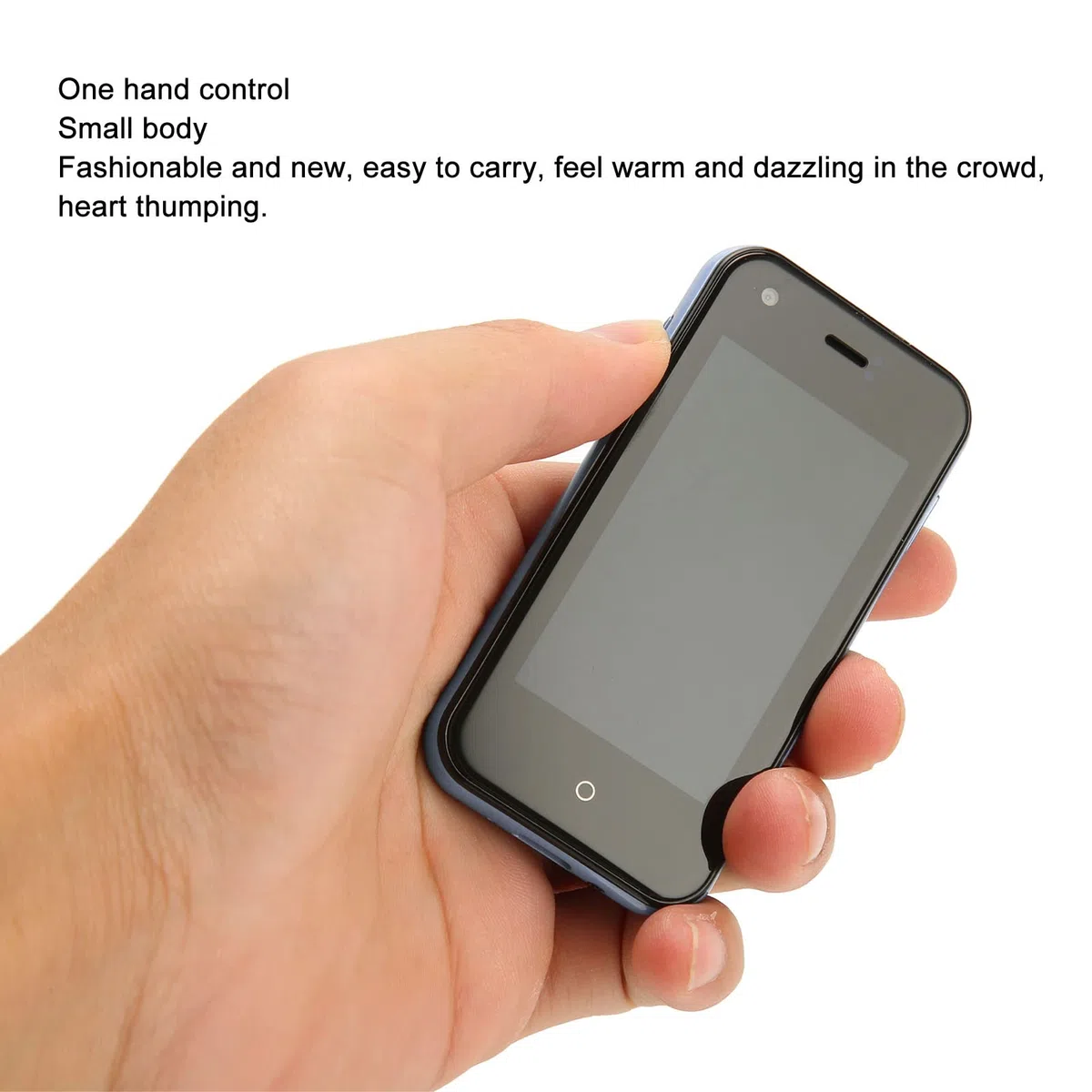 Mini Telefon Komórkowy, 2,5-calowy Mini Smartfon dla Android6.0, Dual SIM Dual Standby 3G Wifi 1 GB 8 GB Czterordzeniowy, Super Mały Mini Smartfon dla Studentów, Dzieci