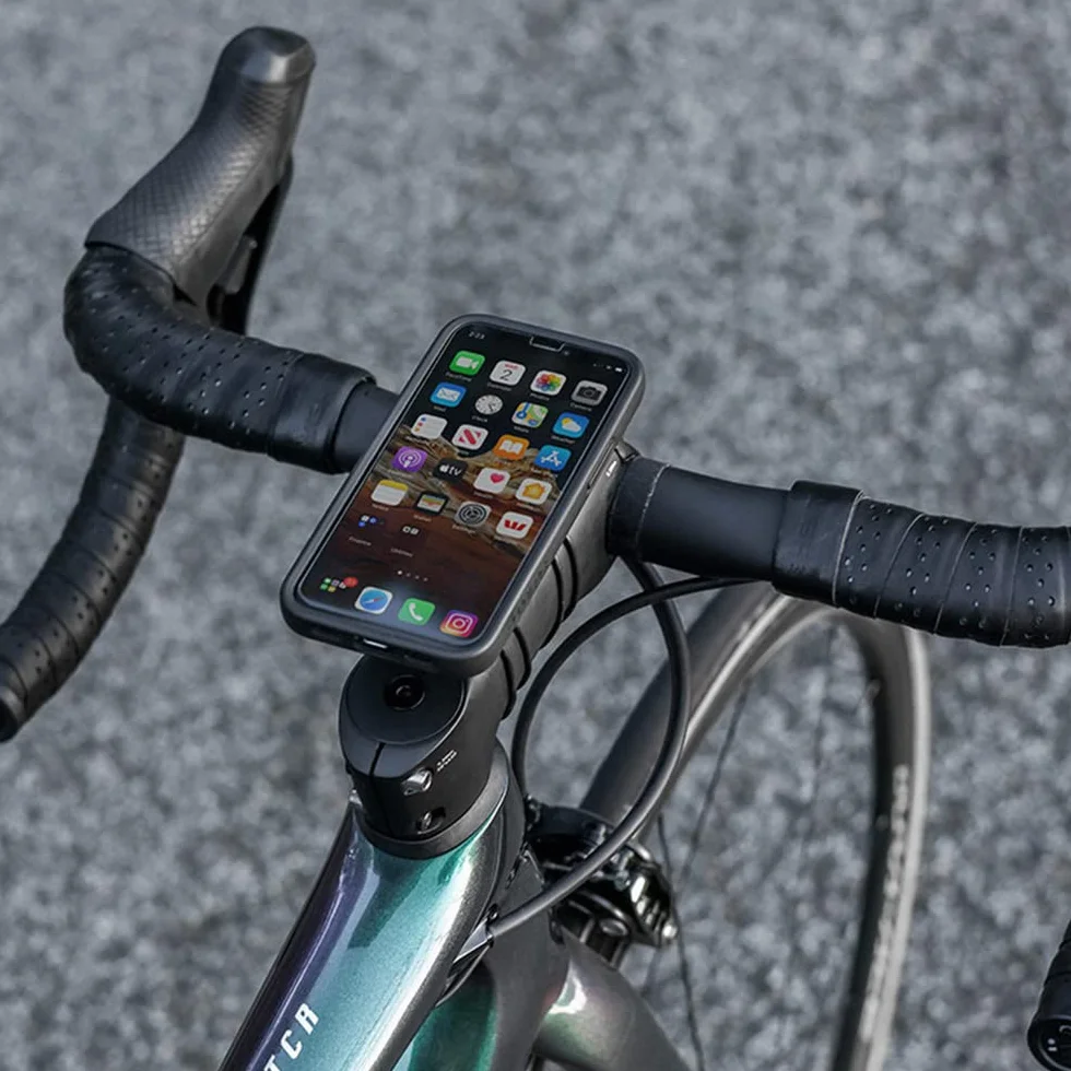 Uchwyt Rowerowy Quad Lock na Ramę/Kierownicę dla iPhone i Samsung Galaxy komórkowych