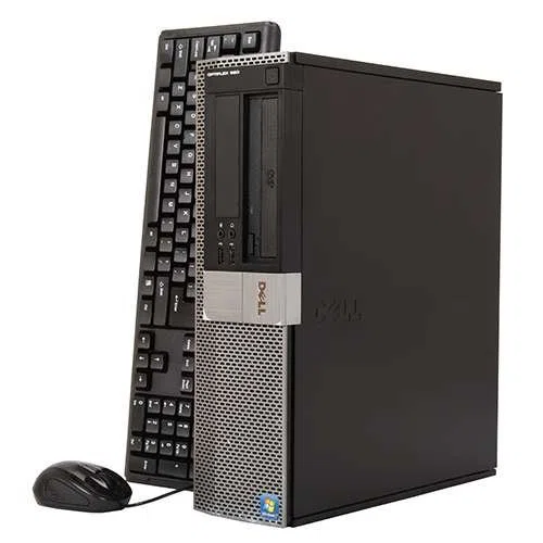 Komputer stacjonarny Dell Optiplex 990 – Intel iCORE i5 3,3 GHz Quad Core – 4 GB RAM – Windows 7/10 – używany jednostka gwarantowana.