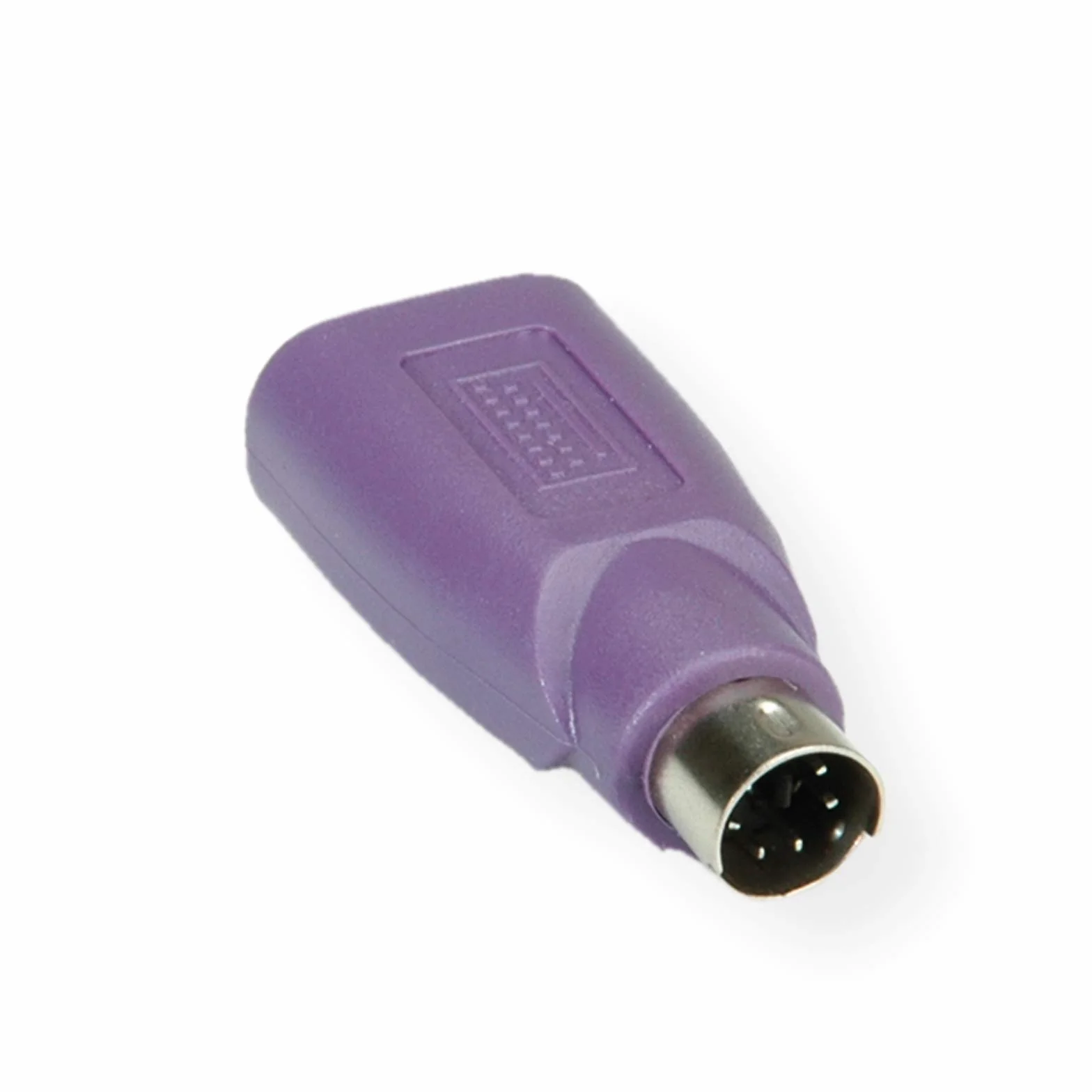 Value 12991073 PS/2 USB adapter klawiatury liliowy