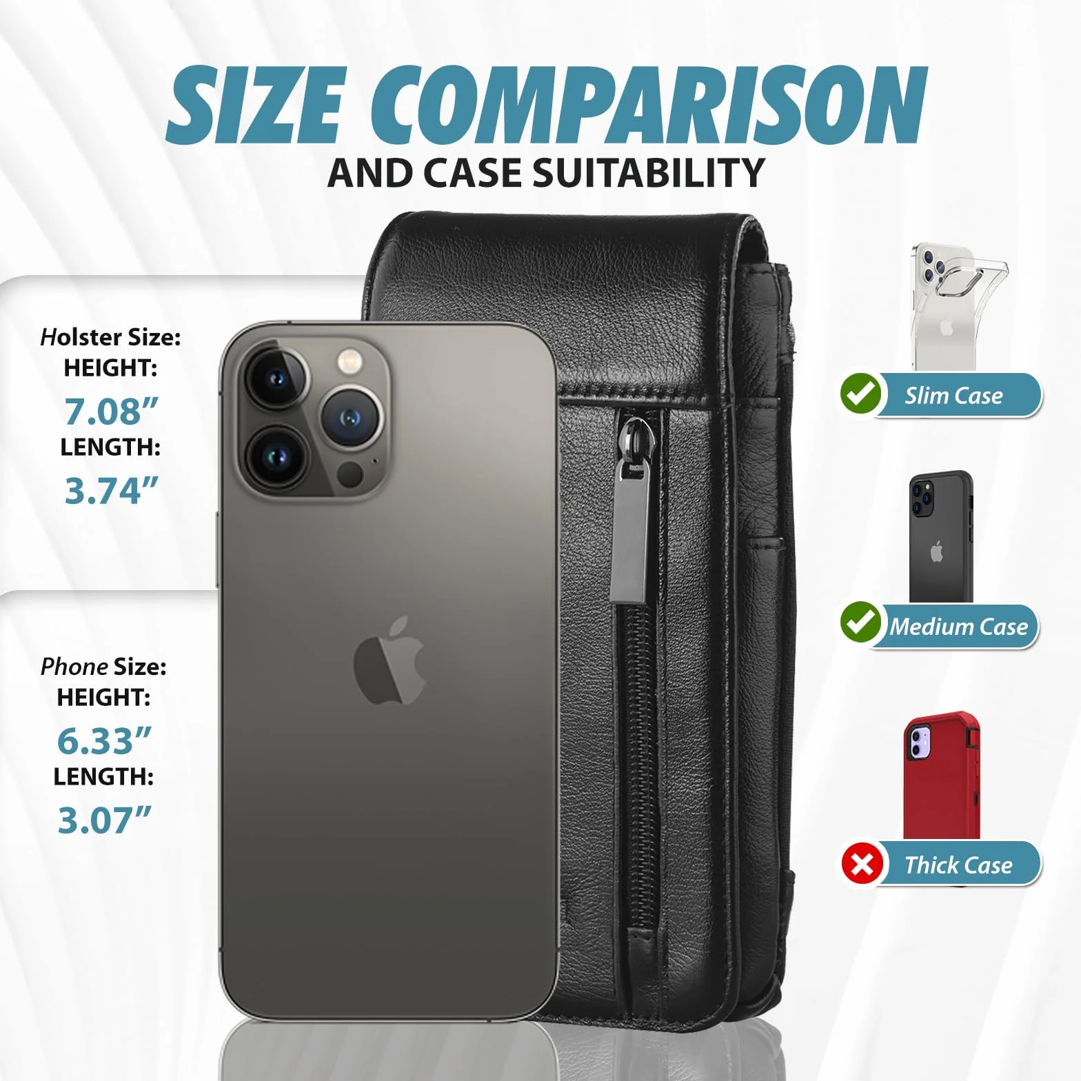 Uchwyt na Telefon z Prawdziwej Skóry dla Samsung S25 S24 S23 S22 Ultra, iPhone 16 15 15 Pro Max/Plus