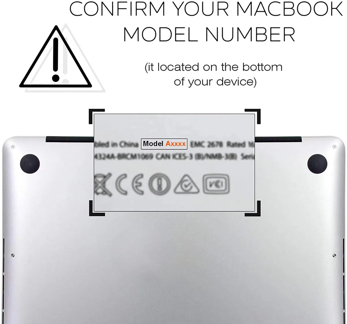 MOKASE Etui Kompatybilna z MacBook Air 13 cali Wydanie 2021 2020 M1 A2337 A2179 A1932 z Touch ID, Smukła Twarda Plastikowa Futerał i Osłona Klawiatury za Nowy Air 13 z Touch ID 2018-2021, White Gold