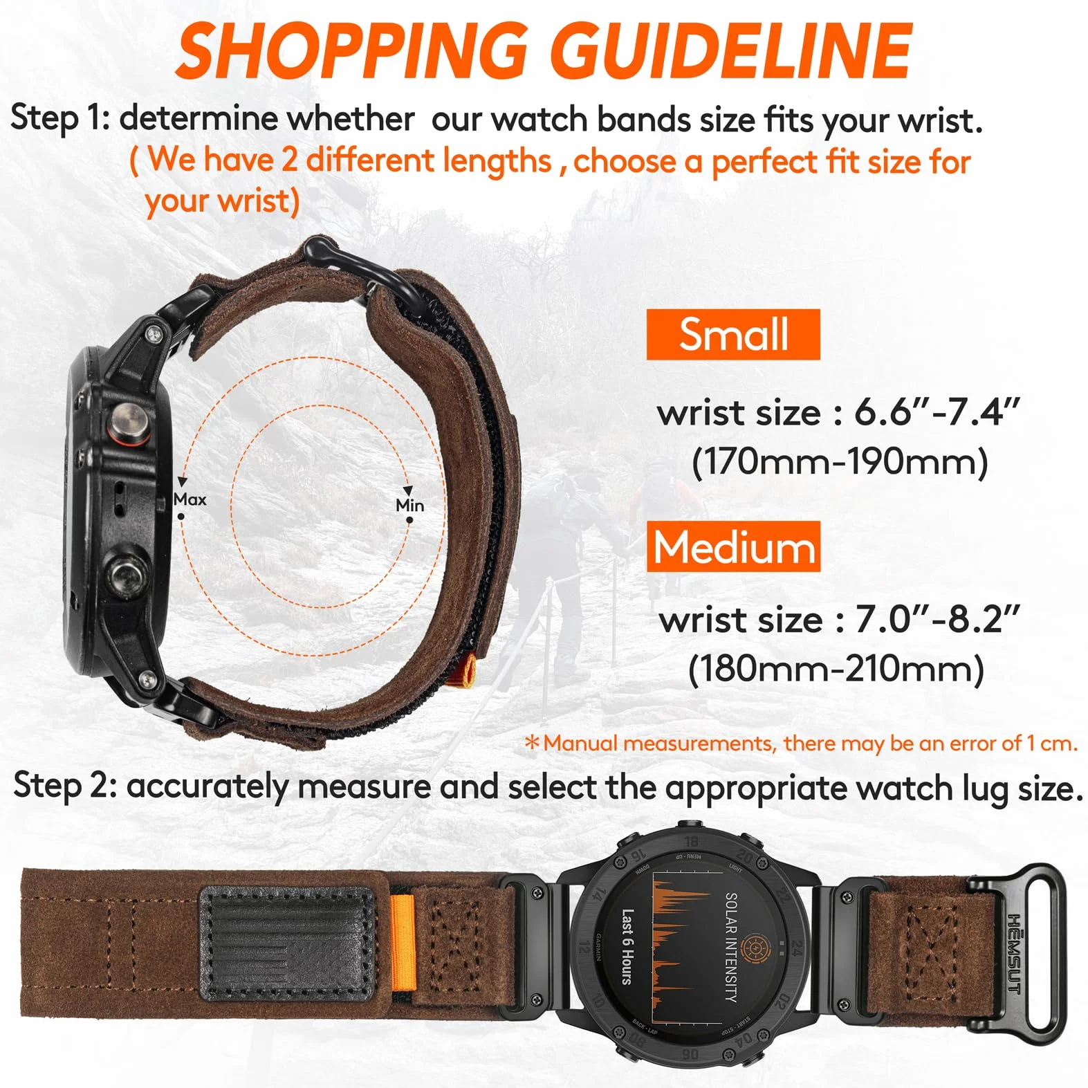 Kompatybilny z paskiem do zegarka Garmin, super wytrzymały nylonowy pasek sportowy typu loop, tkany, do Fenix/ Forerunner/ Vivoactive/ Approach/ MARQ/ quatix/ D2 Series, trwały, dla mężczyzn.