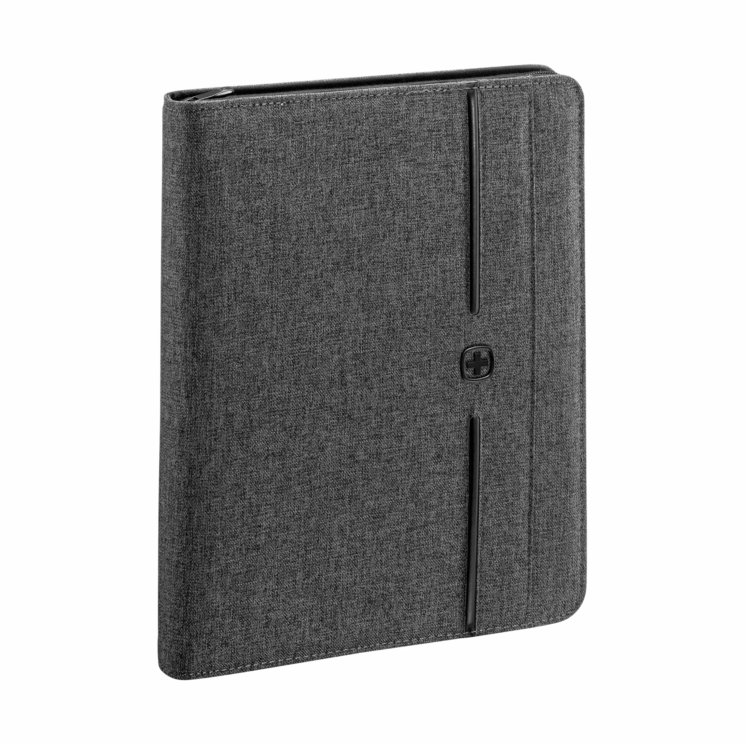 Wenger Affiliate Padfolio - 10" organizer na tablet, skoroszyt pierścieniowy, notatnik biznesowy, dla kobiet/mężczyzn, szary, szary, 26x35x5, Biznes