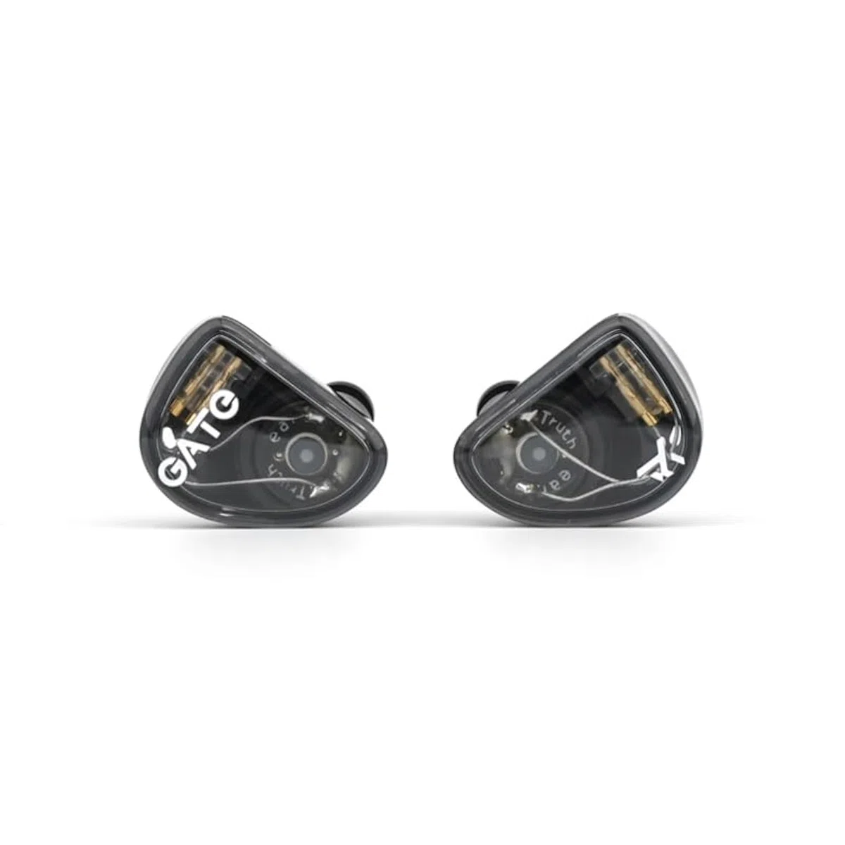 TRUTHEAR GATE Dynamic Driver Słuchawki douszne 3,5 mm wymienny kabel do słuchawek (czarny, z mikrofonem)