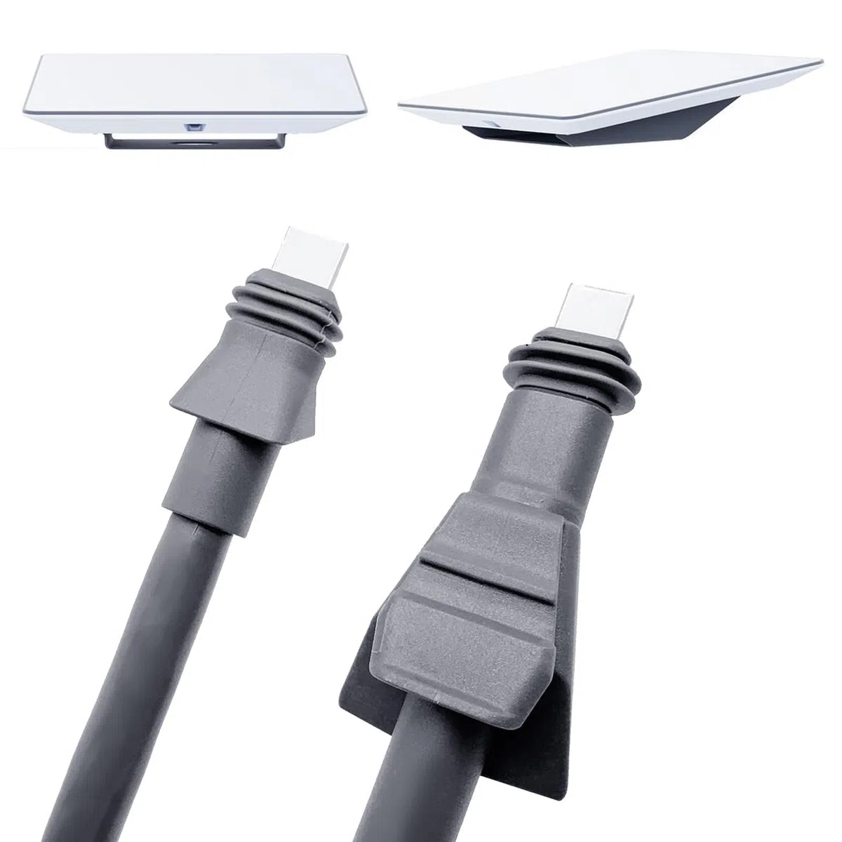 Prostokątny Kabel Zamienny do Routera Satelitarnego 35 M, Płaska Technologia POE o Wysokiej Wydajności ze Stabilnym Połączeniem, Gumowy materiał Miedziany