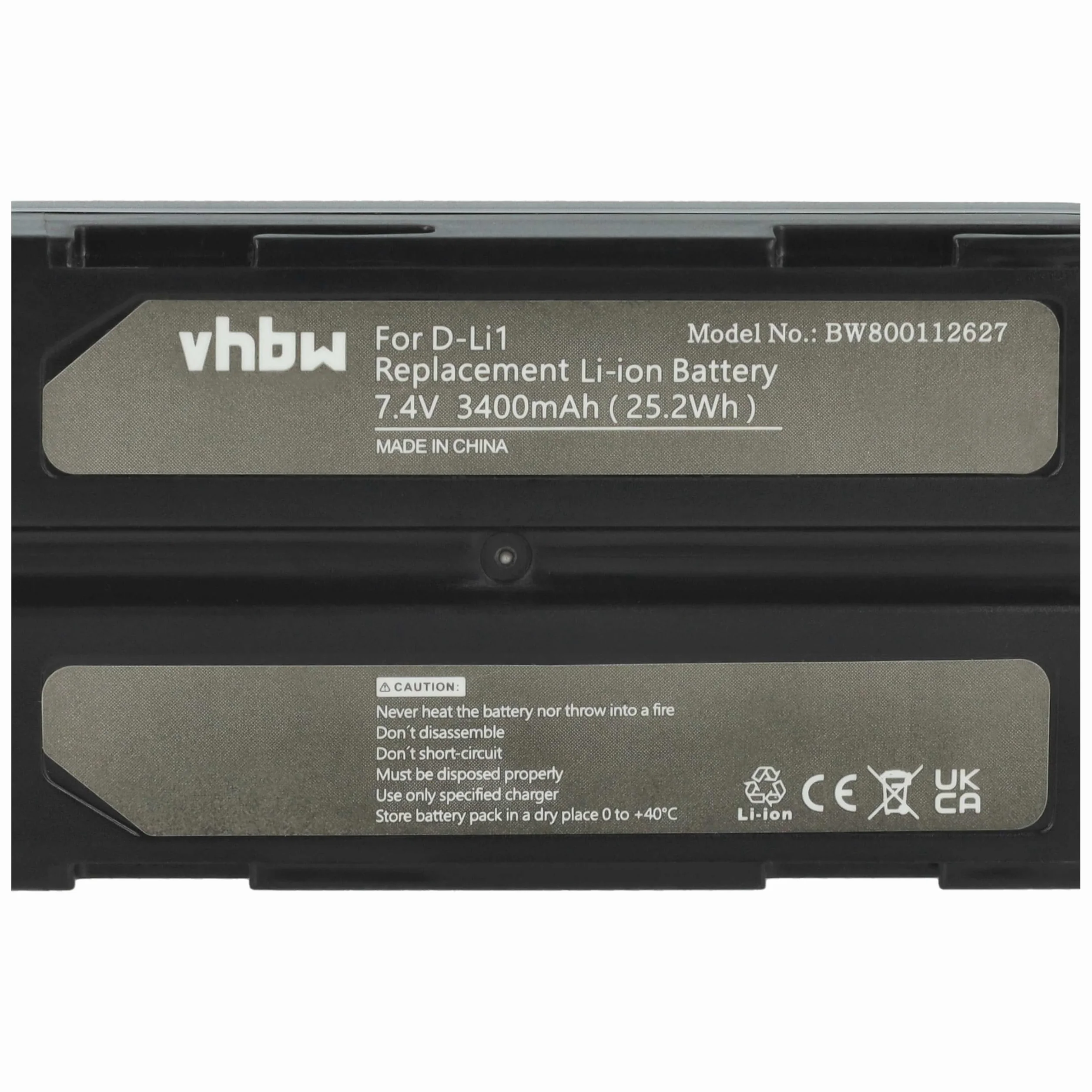 vhbw Akumulator kompatybilny z Spectra Precision SP80 GNSS, SP60 GNSS (3400 mAh 7,4 V litowo-jonowy)