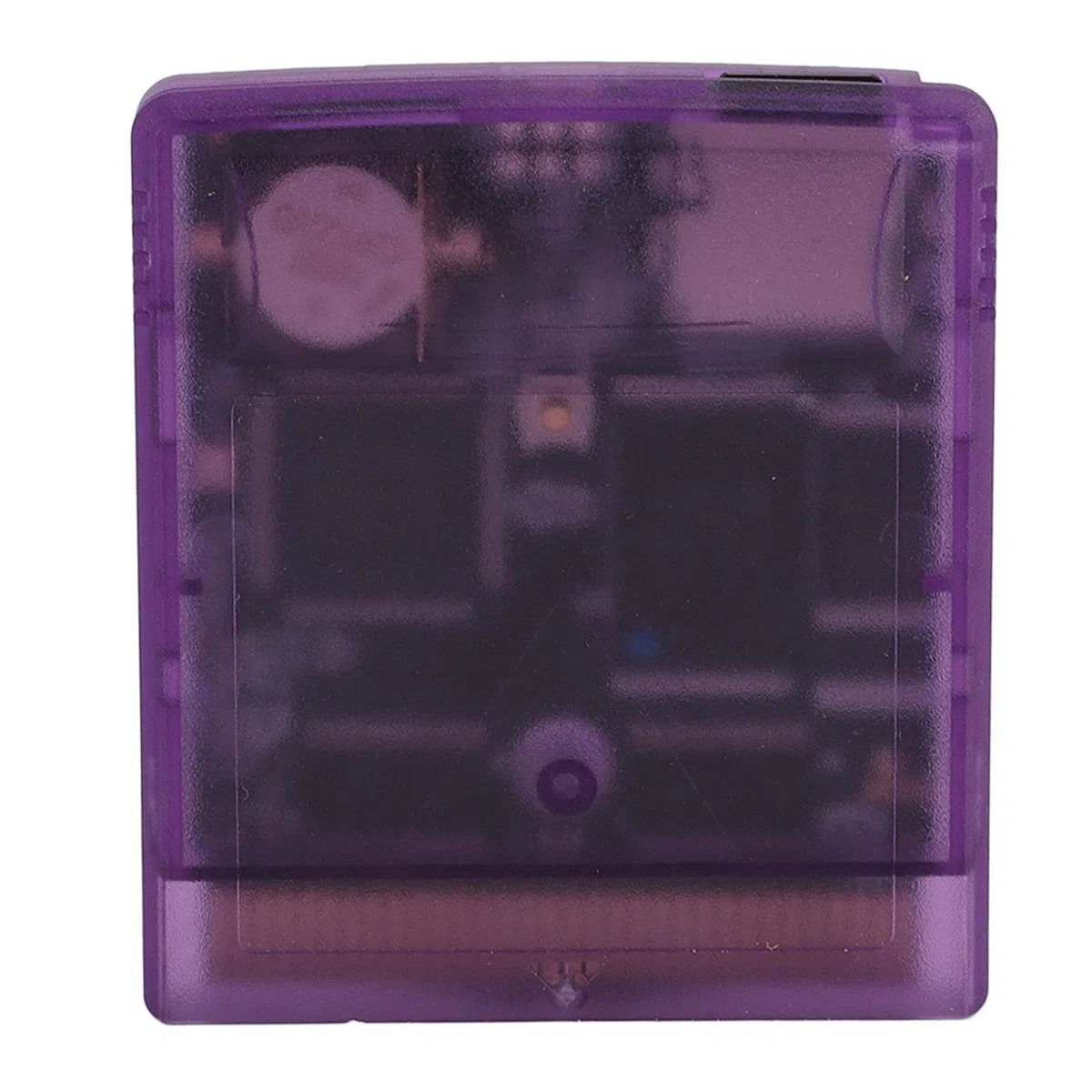 Kaseta z Grami Wideo 1000 w 1, Wbudowana Karta Pamięci 8G, Karta z Grami Wideo dla Gameboy Color Advance SP Light 1 2 Przenośna Konsola do Gier (Przezroczysty Fioletowy)