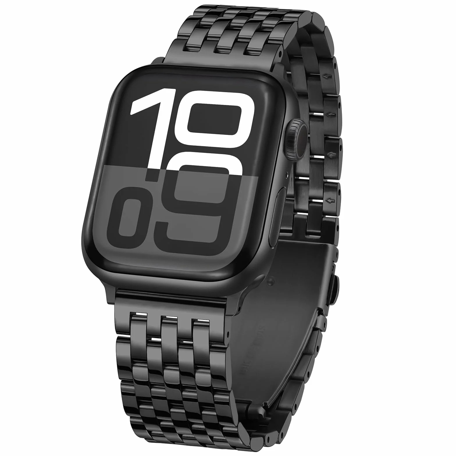 Tasikar Metalowy pasek kompatybilny z Apple Watch 49 mm 46 mm 45 mm 44 mm 42 mm 41 mm 40 mm 38 mm ze stali nierdzewnej do iWatch Ultra SE serii 10, 9, 8, 7, 6, 5