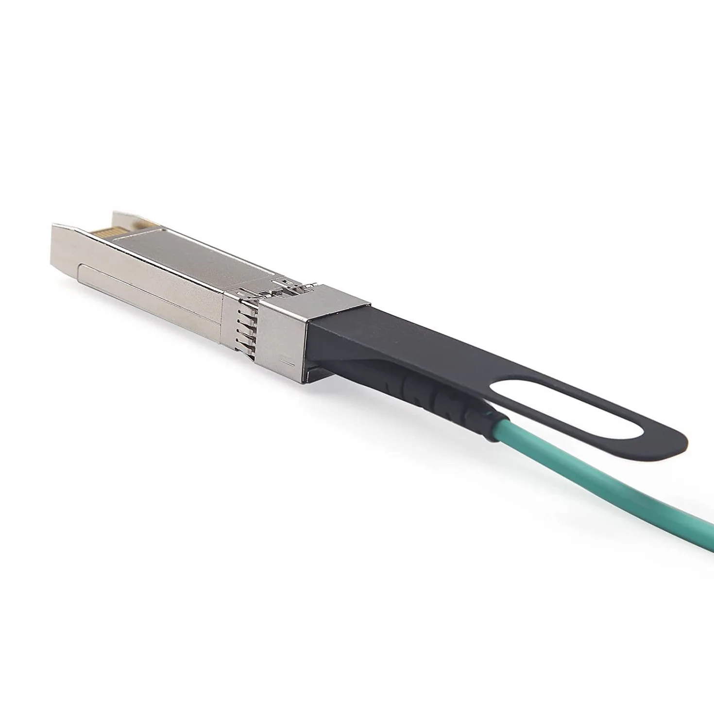 ipolex 10G SFP+ AOC Kabel optyczny 10GBASE, bezpośredni kabel światłowodowy OM3 MMF ze złączami SFP+, do Cisco SFP-10G-AOC20M, Ubiquiti UniFi, Mikrotik, D-Link itp. 15 m (49-ft).
