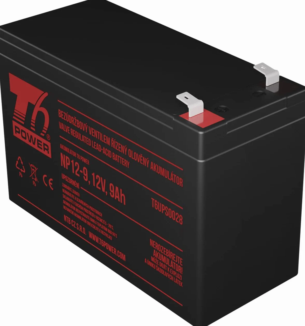 Zestaw akumulatorów T6 Power dla APC Back-UPS 950, VRLA, 12 V