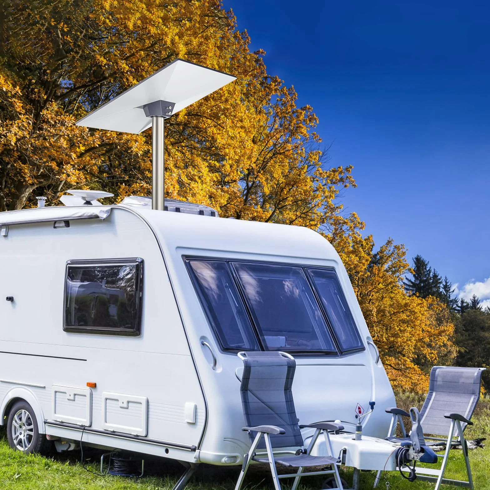 Starlink Gen 3 adapter rurowy 1,22-5,5'' uchwyt na słup zestaw montażowy Premium