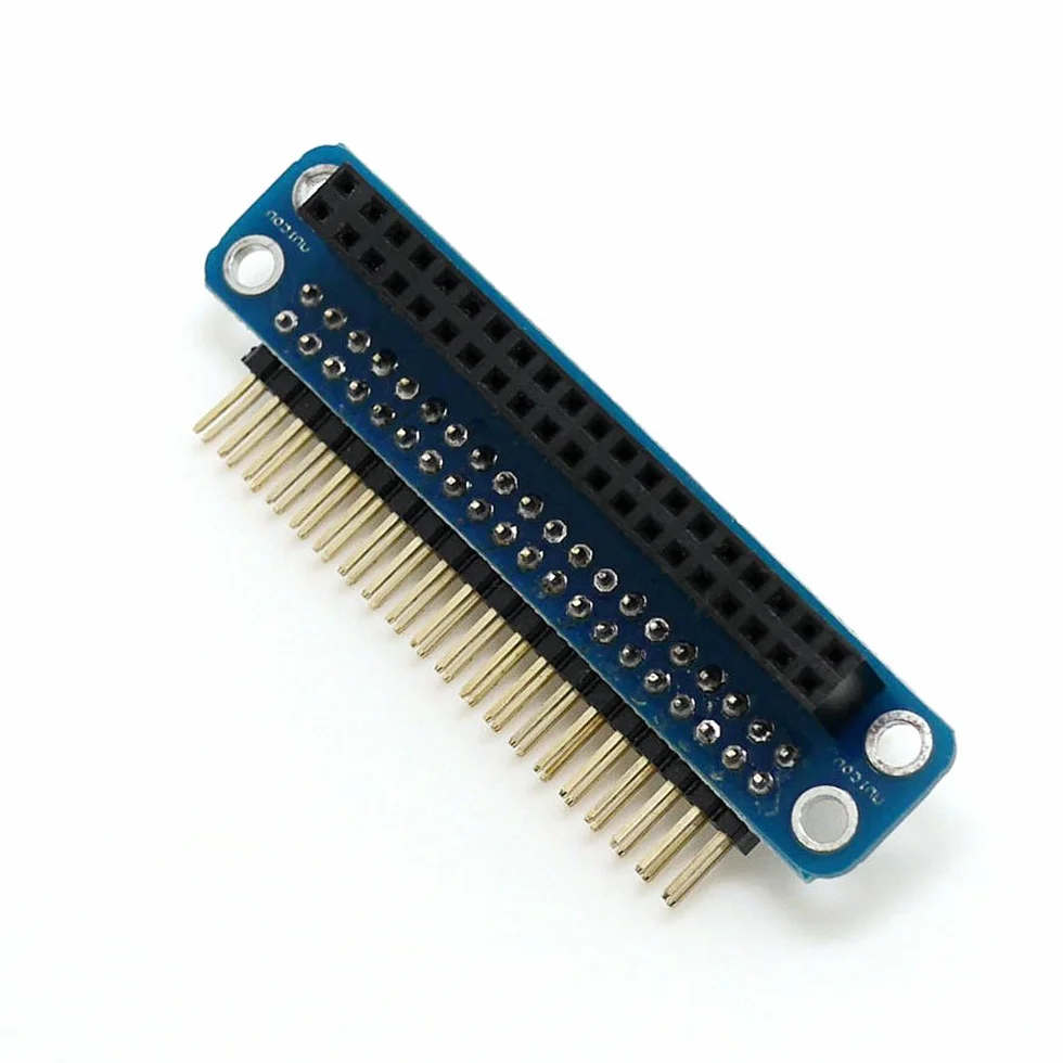 DollaTek Niezmontowany podwójny adapter GPIO do Raspberry Pi 3 Model B, 2 Model B, A+, B+, Zero transferu GPIO do przodu
