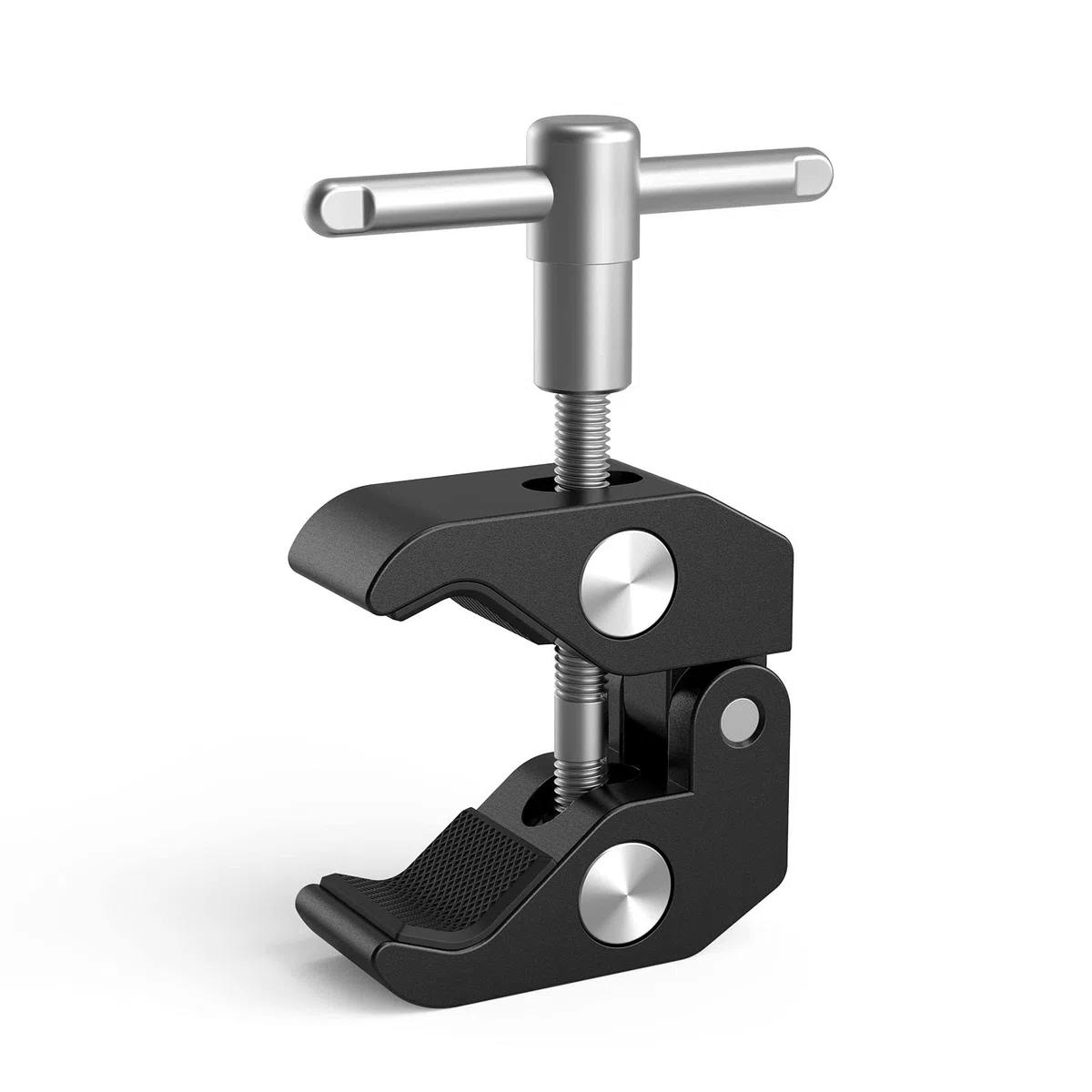 SMALLRIG Super Clamp Zacisk do statywu z gwintem 1/4"-20 i 3/8"-16, uniwersalny mechanizm montażowy Superclamp ((aluminium) do zestawu DSLR - 735