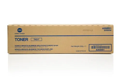 Oryginalny toner Konica Minolta A202031 / A202051 / TN217 (czarny, około 17 500 stron) do Bizhub 223, 283