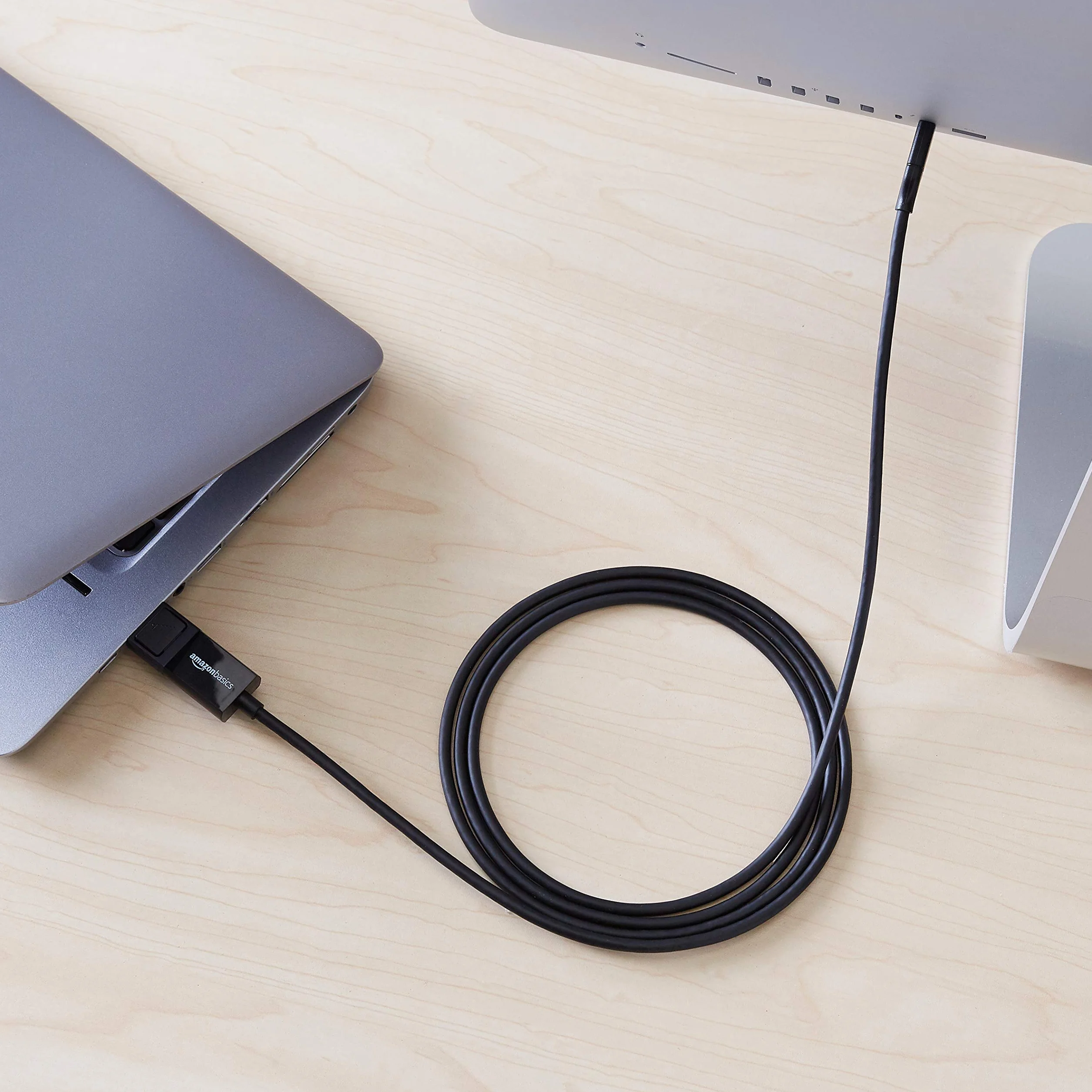 Amazon Basics Kabel dwukierunkowy USB-C na DisplayPort 1,82 m