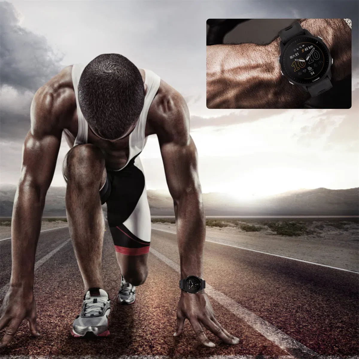 Diruite 4 Sztuki Ochraniacz Ekranu do Garmin Forerunner 955/955 Solar,HD Szkło Hartowane Folia Ochronna do Garmin Forerunner 955/955 Solar Smartwatchy[Anti-scratch,Bez Bąbelków]