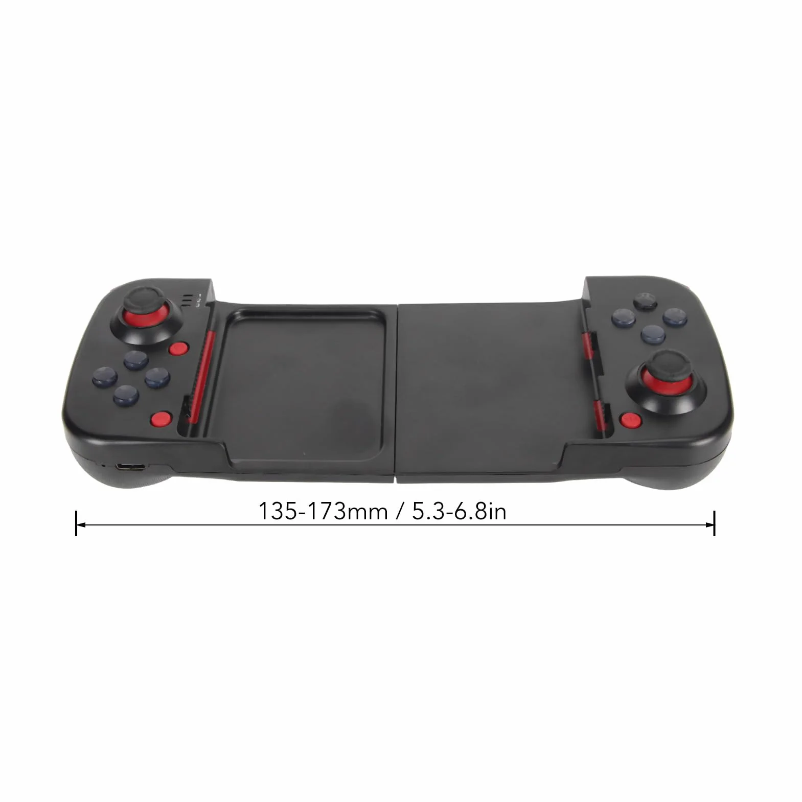 Mobilny Kontroler do Gier na Telefon z Systemem Android USB C, Bezprzewodowy Gamepad Bluetooth, Uchwyt Kontrolera Telefonu o Niskim Opóźnieniu, Plug and Play E Sports Gamepad