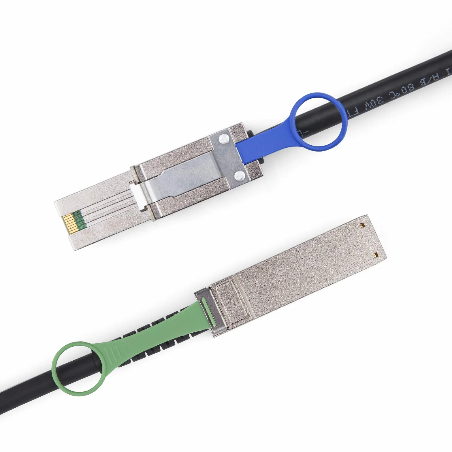 10Gtek® QSFP (SFF-8436) do MiniSAS HD SFF-8088 DDR Hybrid SAS kabel, zewnętrzny mini SAS miedziany kabel pasywny do NetApp, 100 omów, 30 AWG, 1 metr