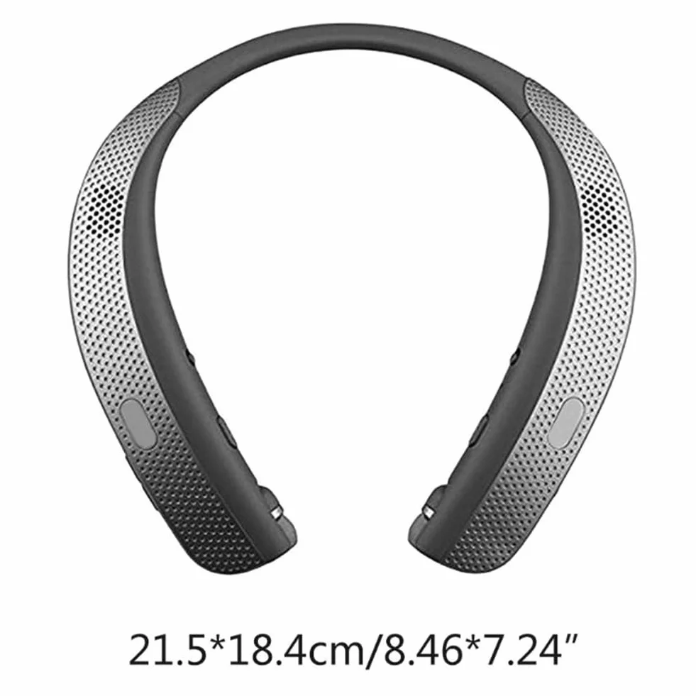 Słuchawki Bluetooth Szyjne Zestaw Słuchawkowy z Głośnikiem Sportowe