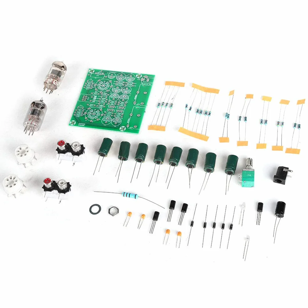 Zestaw Wzmacniacza Lampowego 6J1 Przedwzmacniacz Stereo DIY Kit
