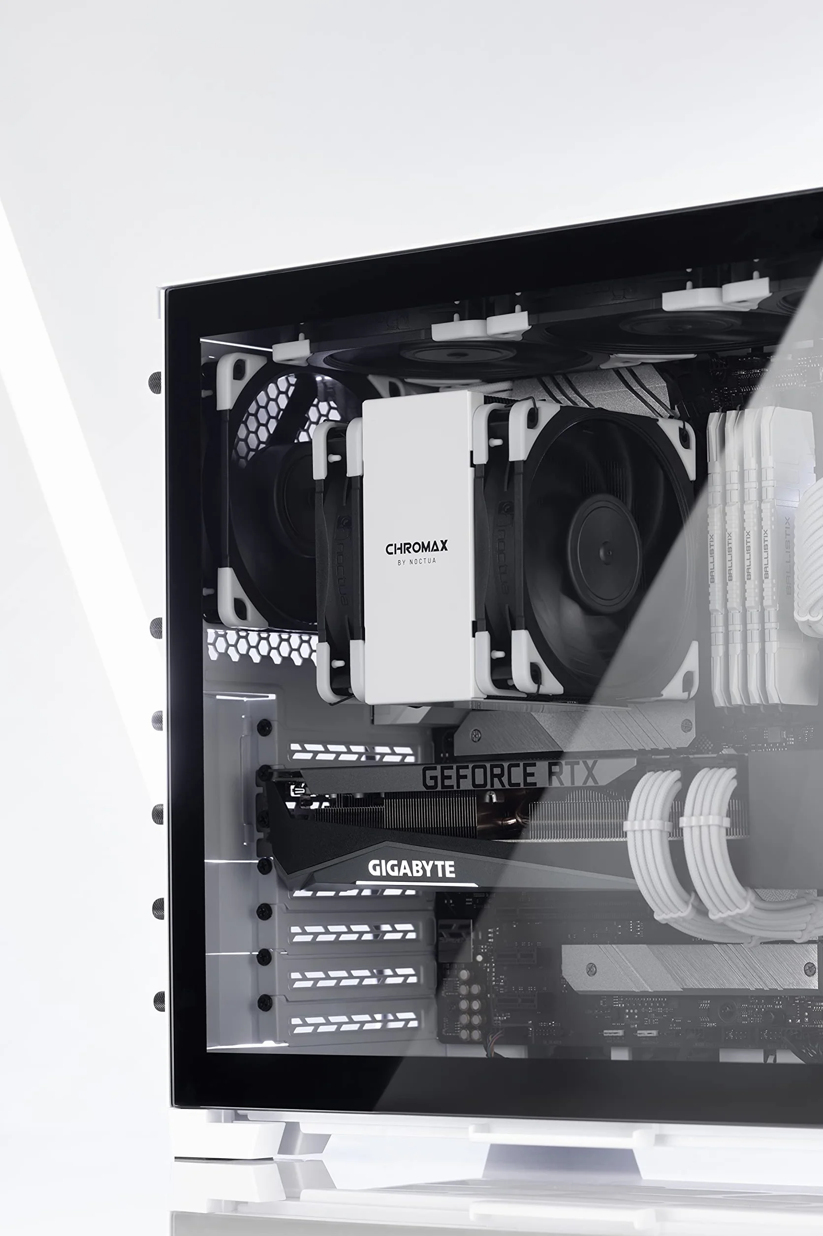 Noctua NA-HC8 chromax.white Pokrywa Radiatora dla NH-U12A Biały