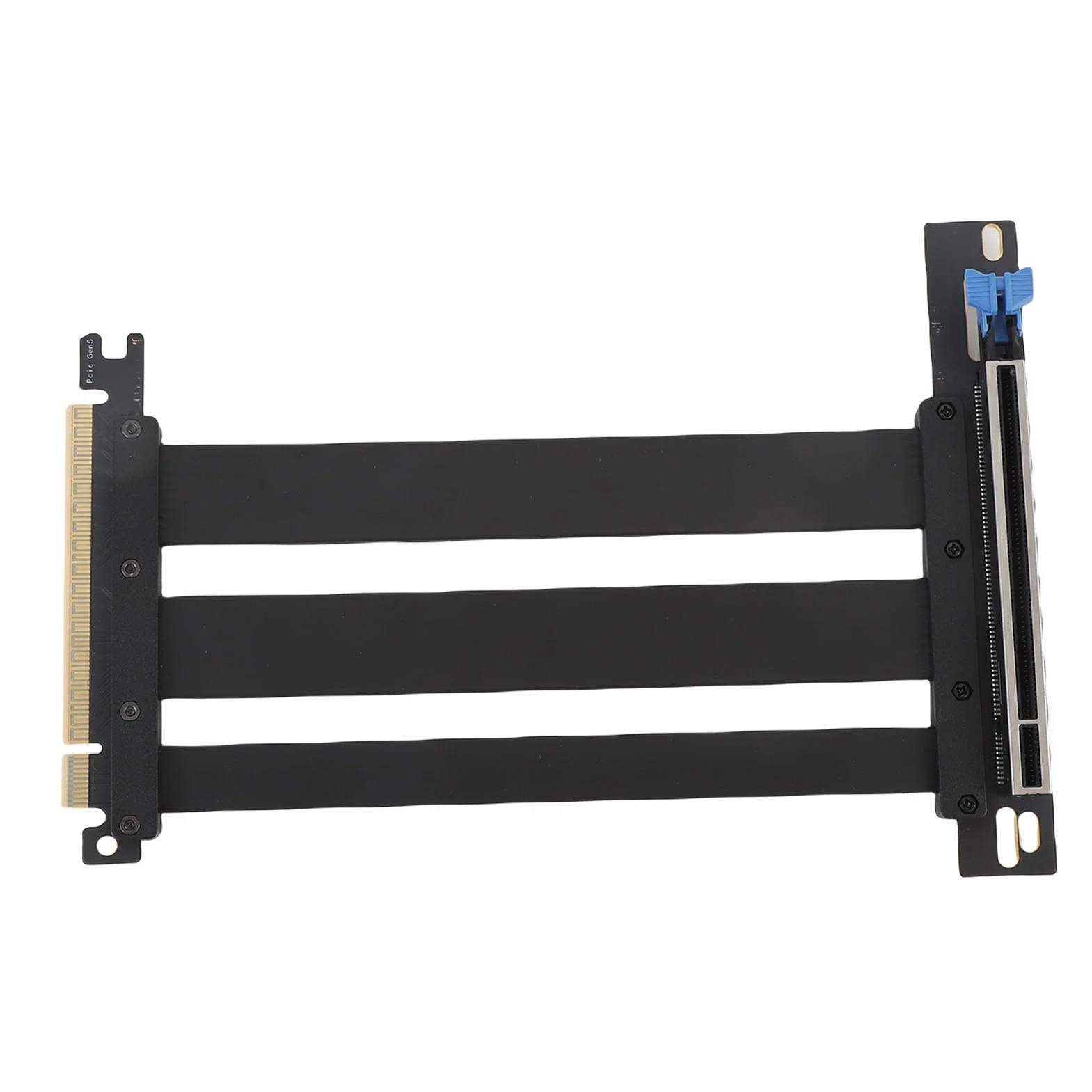 Kabel Pionowy PCIE 5.0 X16, 128 Gbps GPU Przedłużone Kabel Eremme Szybkie Pionowe Mocowanie GPU dla Kompilacji RTX 4090/3090/ITX, 90 Stopni Kąt Prostego ABB Konstrukcja PCB (Typ 1)