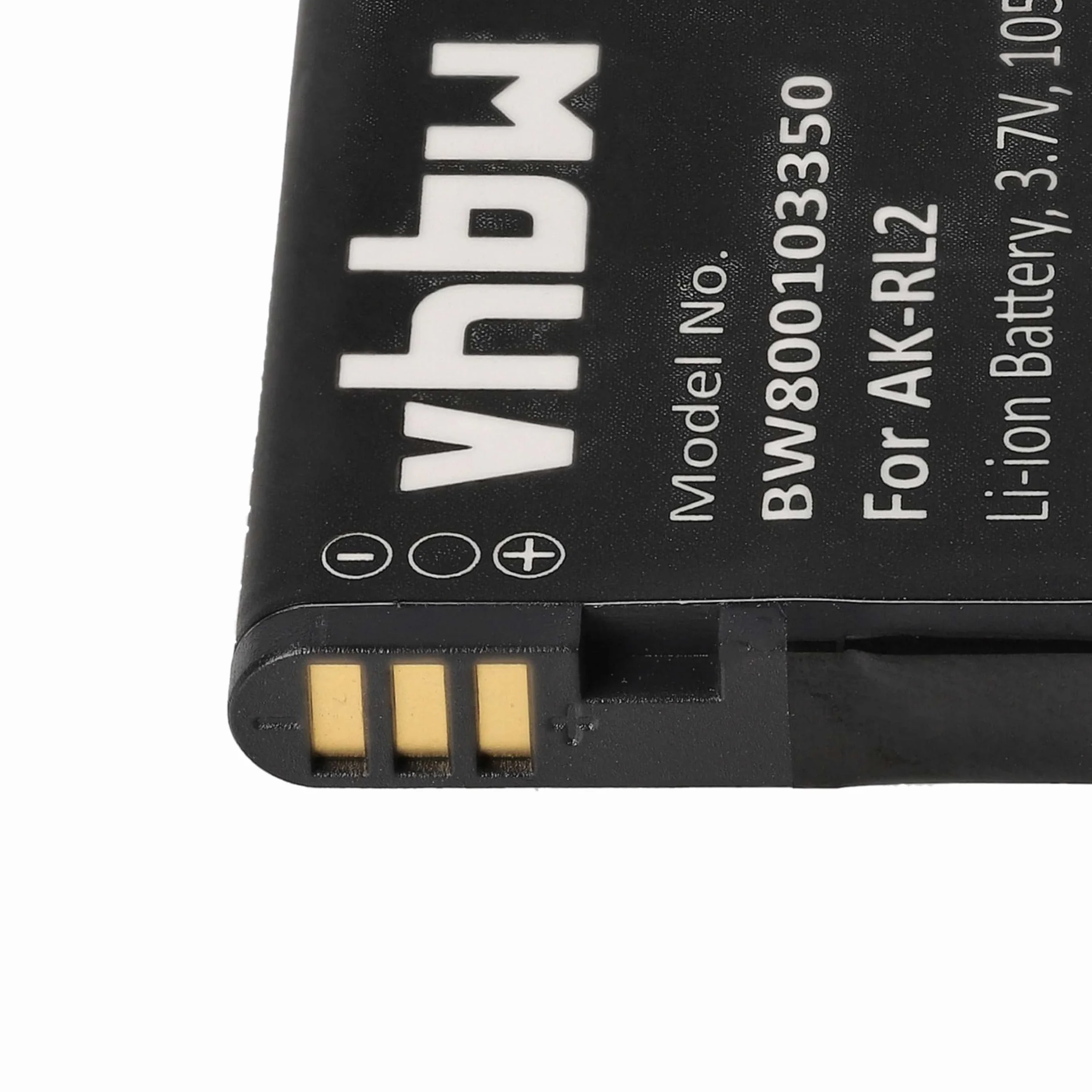 vhbw 1 x akumulator kompatybilny z Emporia V20M, V20MC, V20MB, VF4, V20ME telefon komórkowy smartfon dla seniorów (1050 mAh, 3,7 V, litowo-jonowy) – zamiennik do AK-RL2
