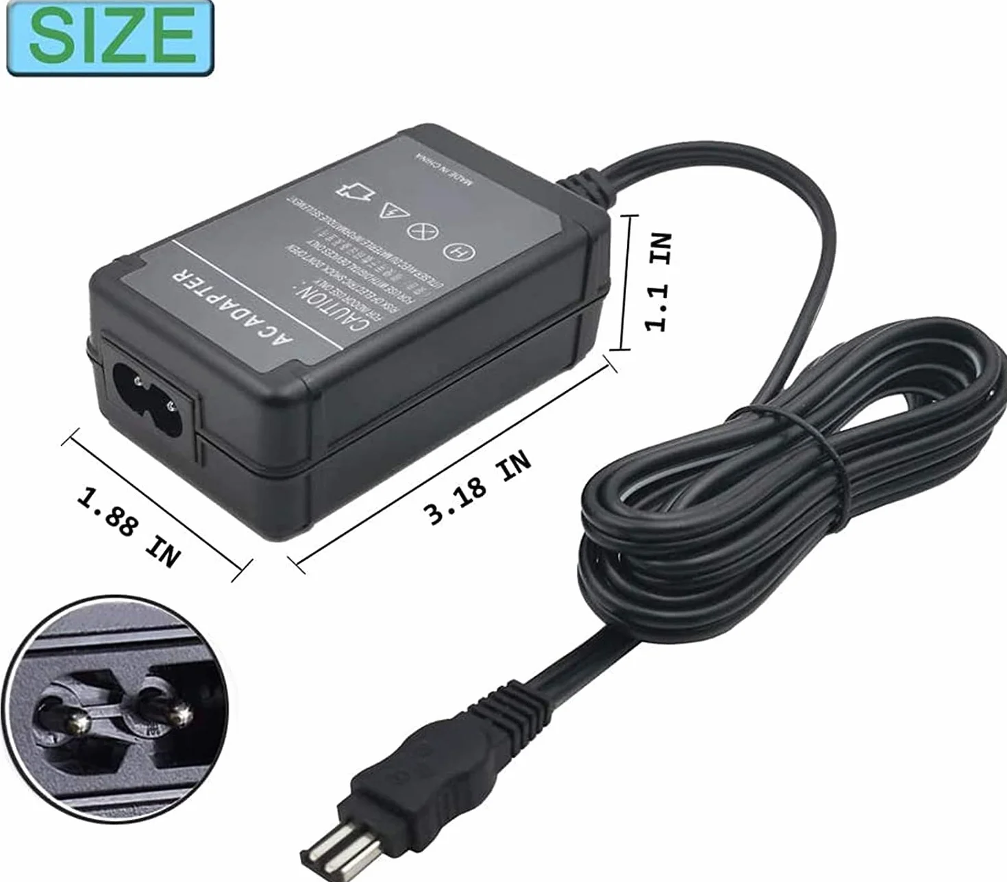 AC-L200 Zasilacz do Sony Handycam DCR-SX40 DCR-SX45 DCR-SX63 DCR-SX65 DCR-SX85 DCR-DVD105 DVD108 DVD610 DCR-SR46 DCR-SR47 DCR-SR62 DCR-SR62 DCR-SR62 DCR-SR62 DCR-SR62 DCR-SR62