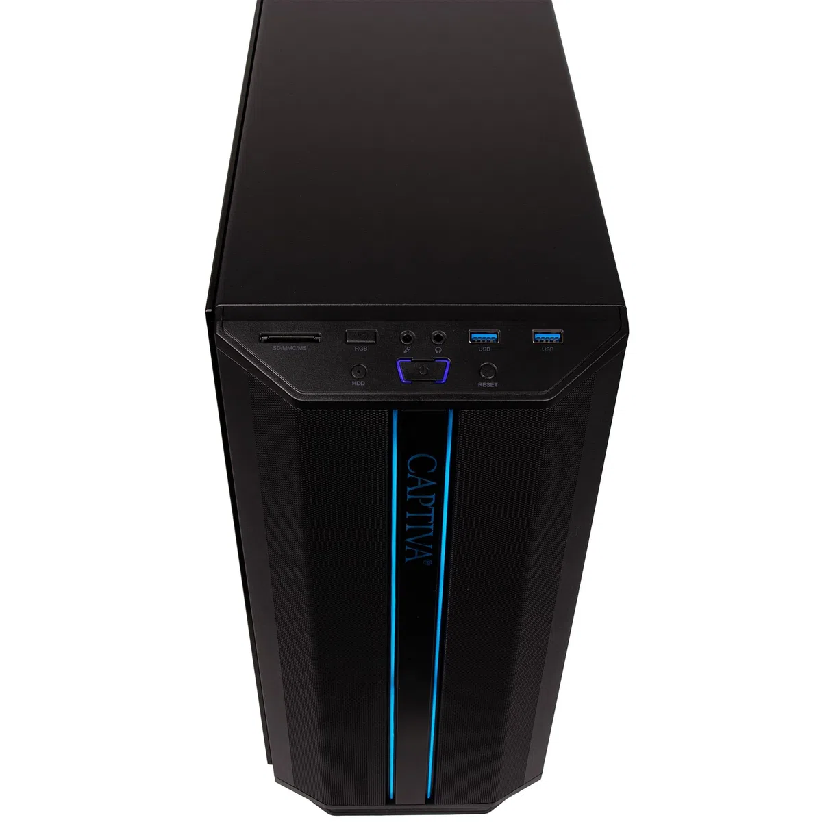 Captiva PC Entry Gaming R10-0032 (Ryzen 7 5700X/RTX5060 8GB GDDR7/SSD 1TB/16GB/WLAN/Windows 11 Home 64-bit) (100032)