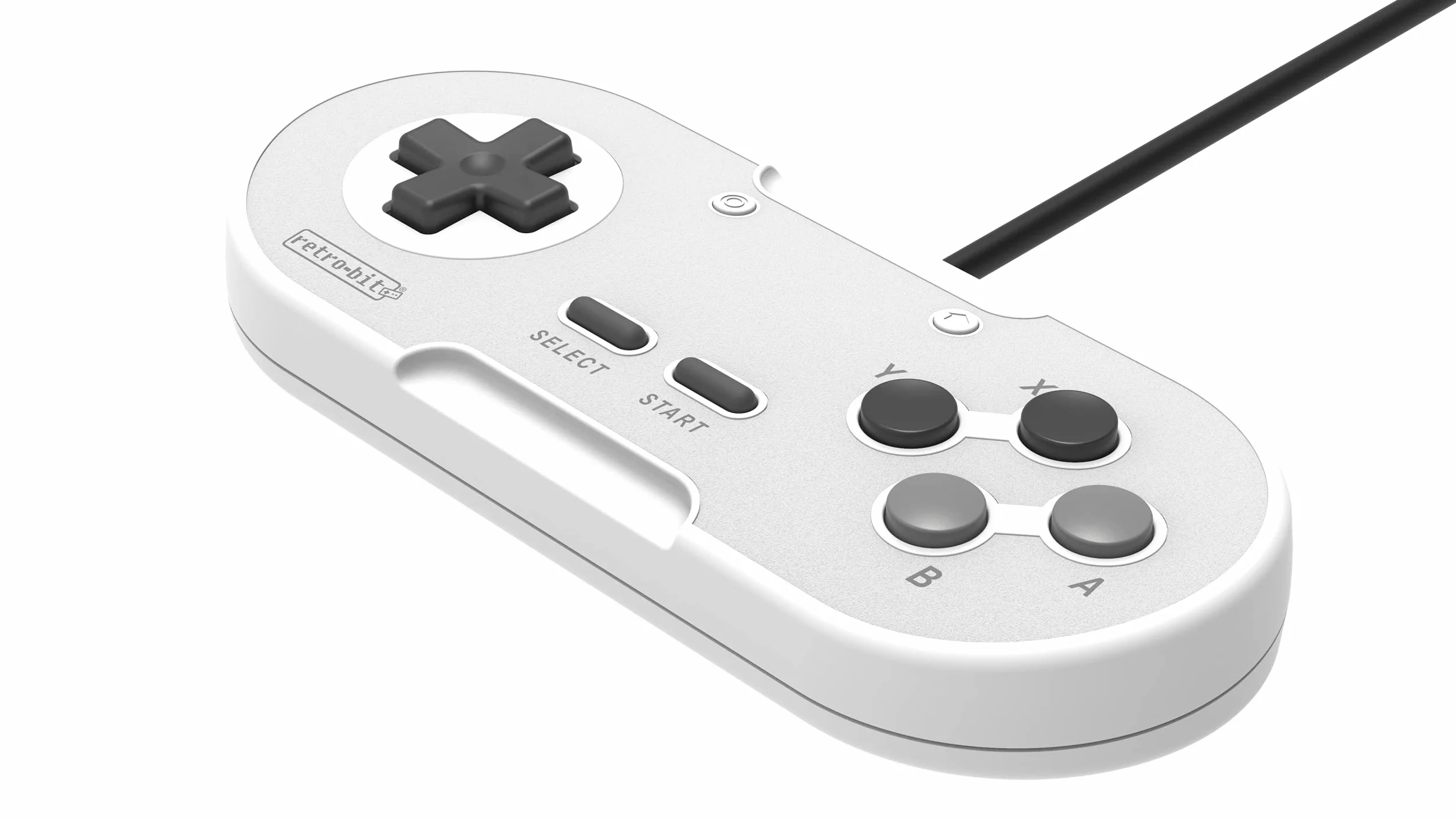 Retro-Bit Legacy 16 Przewodowy kontroler USB do przełącznika, PC, MacOS, RetroPie, Raspberry Pi - Grey - - Nintendo Switch