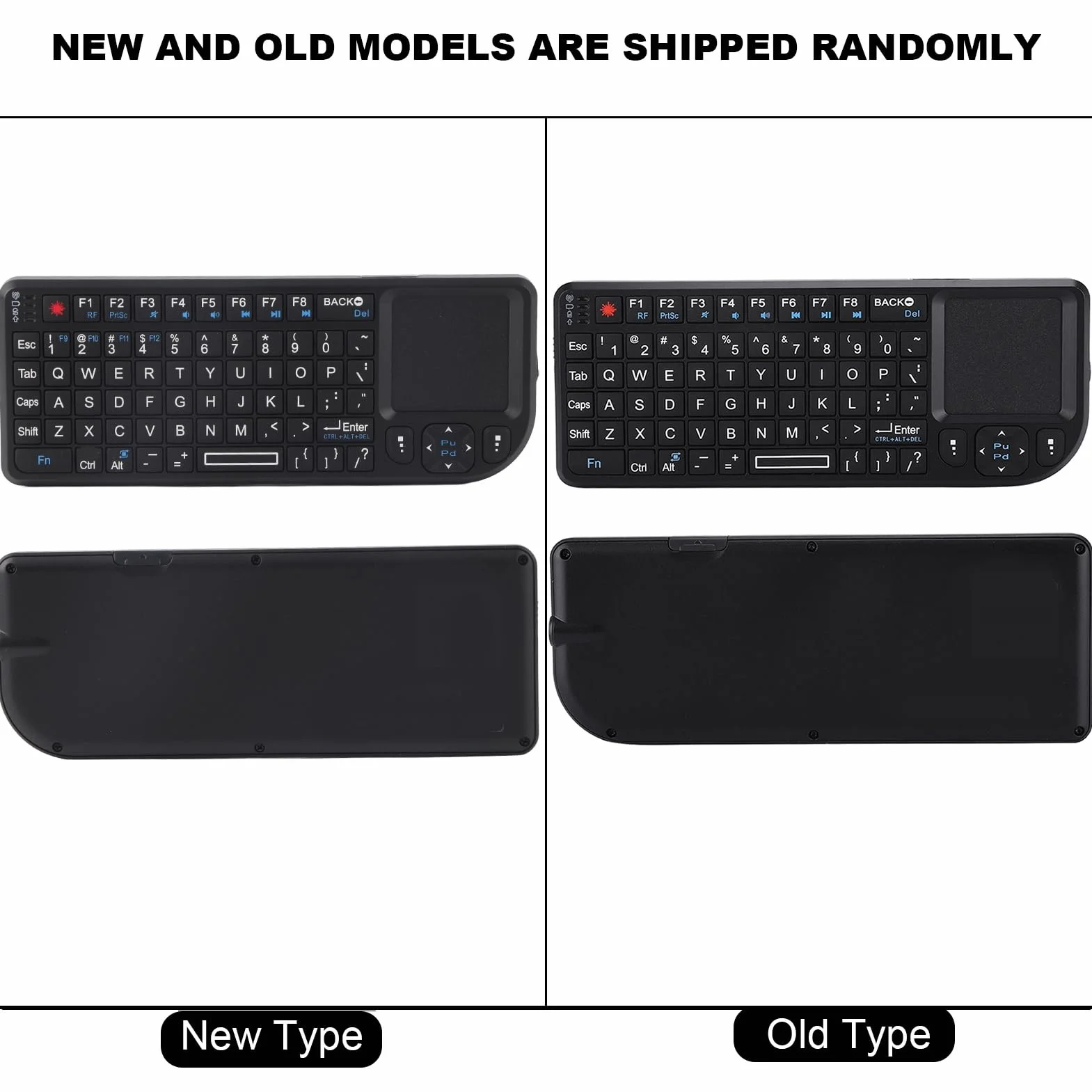 Mini Bezprzewodowa Klawiatura Bezprzewodowa i Myszy Touchpad Myszy, Ultra Cienki Klawiatura USB dla dla 360