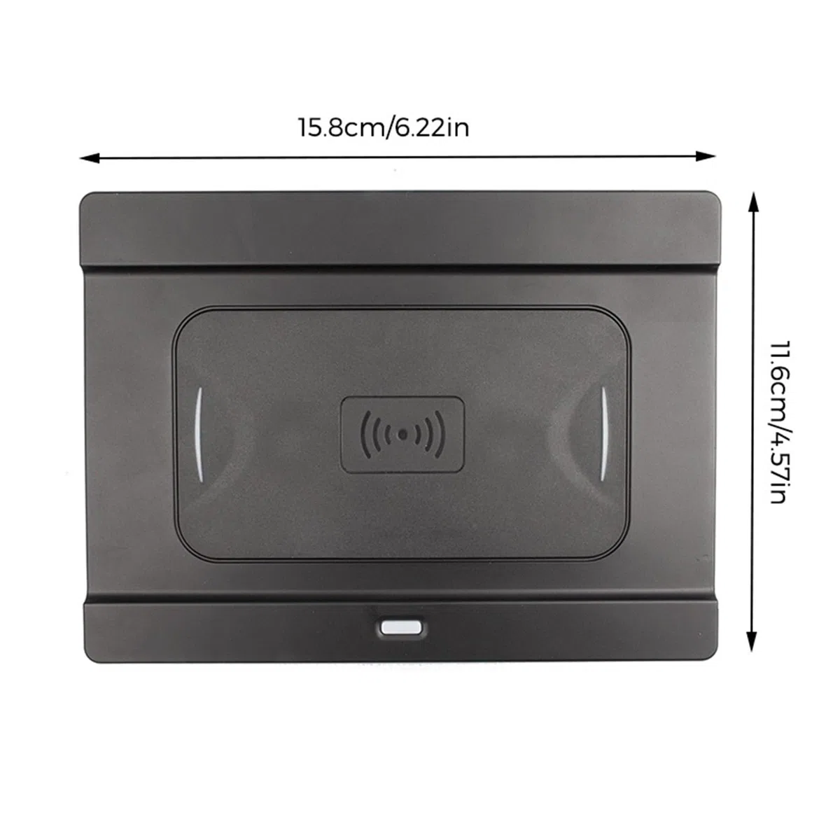 Ładowarka samochodowa Qi Standardowa bezprzewodowa ładowarka 10 W Android 7,5 W IOS Szybkie ładowanie, dla, for Kia, dla, for Sorento, 2016 2017 2018 2019 Auto Left Driving Samochodowa płyta