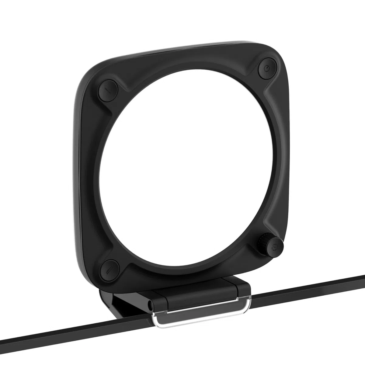 Elgato Key Light Neo (Czarny) – profesjonalne oświetlenie, bez odblasków, regulowane mocowanie, sterowanie ręczne lub Wi-Fi, biuro/transmisja, Teams/Zoom/Slack/Twitch/YouTube – Laptop, PC, Mac | Oświetlenie do wideorozmów i streamingu, Wi-Fi lub onboard,