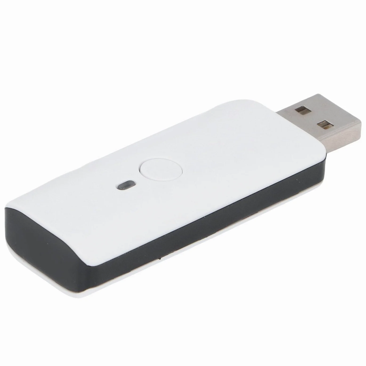 Adapter Kontrolera Bezprzewodowego Kompaktowy i Przenośny do Pro, Slim, PC Plug and Play do Organizacji Przestrzeni do Gier (Biały)