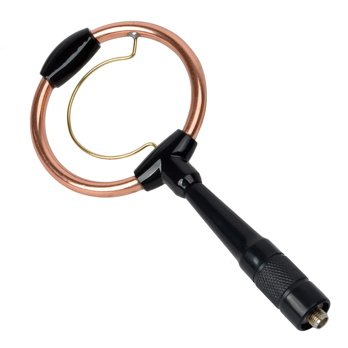HYS Antena SMA-F Walkie Talkie, dwupasmowa, 144/430 MHz, VHF/UHF, antena pierścieniowa kompatybilna z Kenwood TK-360 TK-370 TK-370G Baofeng UV-5R BF-888S HYT 2-drożne radio