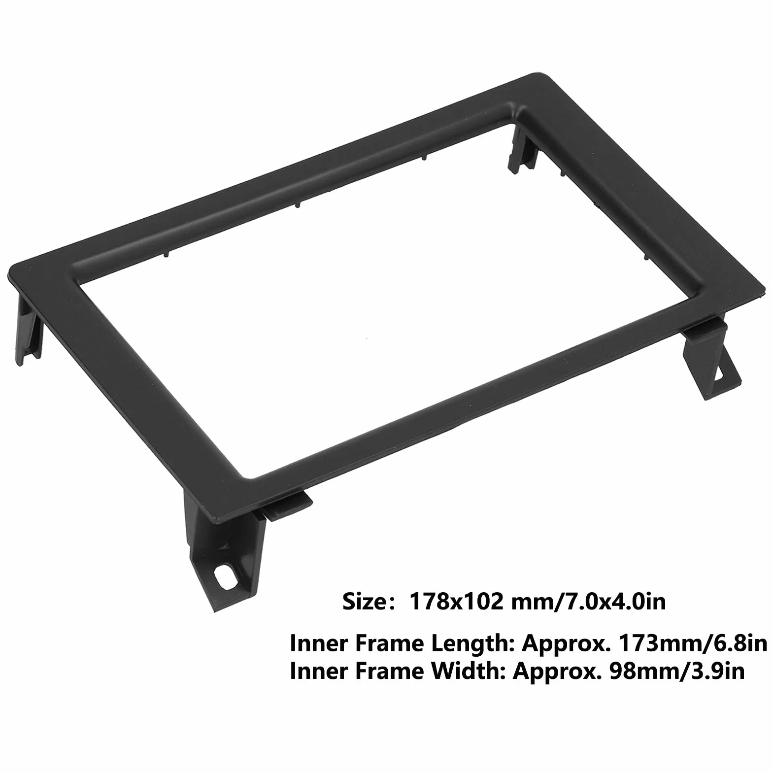 Zestaw Ramek Instalacyjnych Radia Samochodowego 2-DIN do Saab 9-3 2007-2010