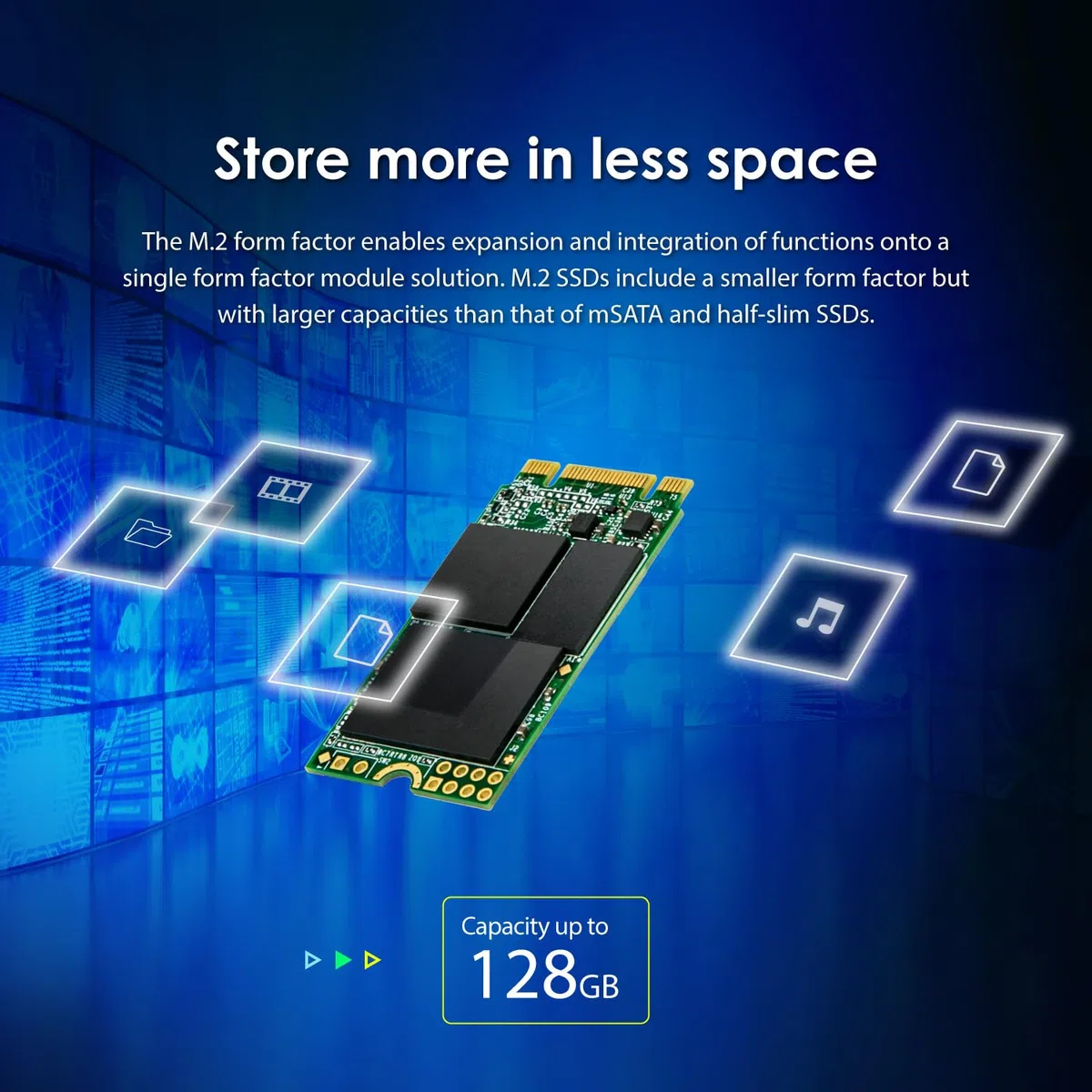 Transcend MTS400S 32 GB M.2 2242 SATA SSD MLC (TS32GMTS400S)