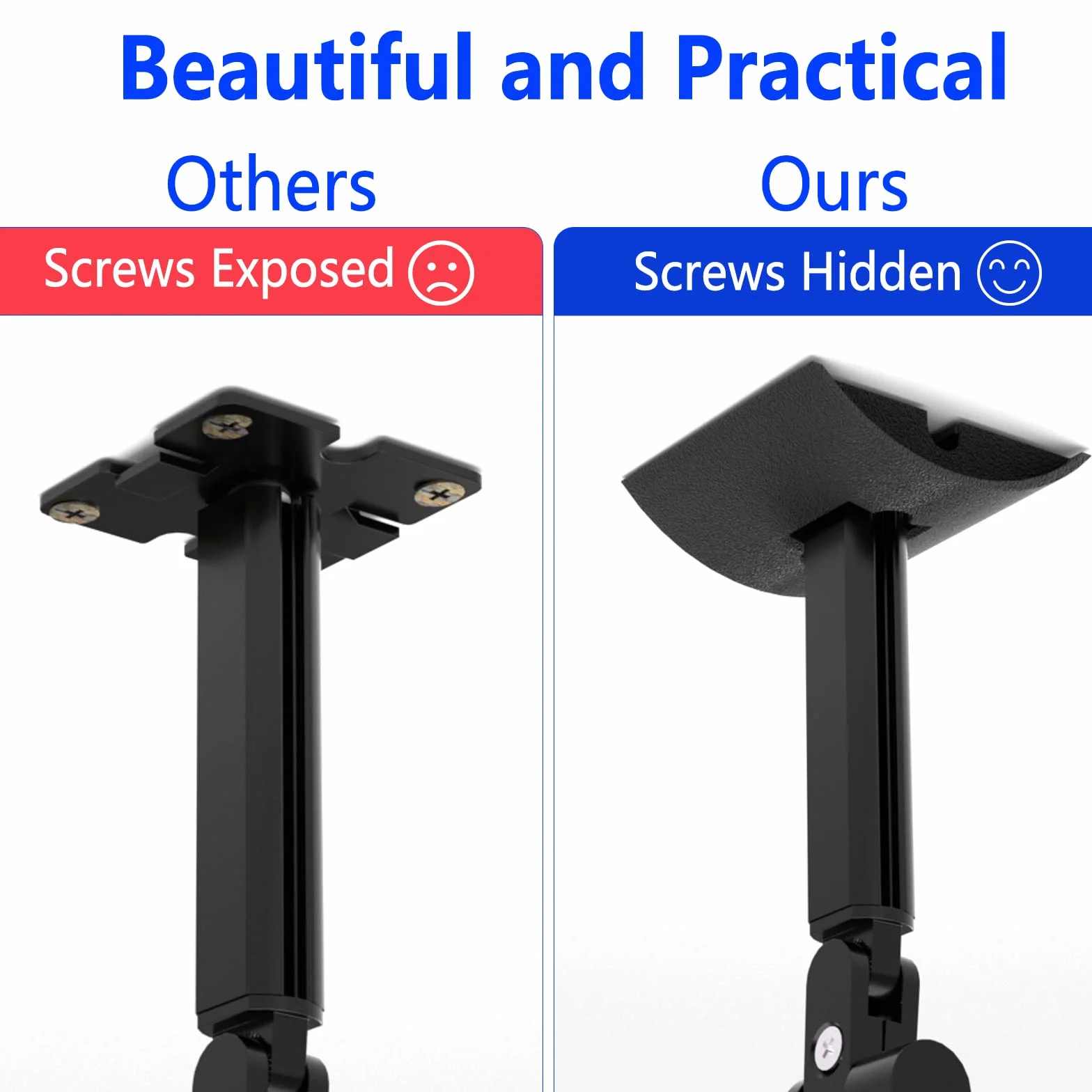 Samsung 9500S Speaker Wall Mount Bracket - Tilt and Swivel Adjustable for SWA-9500S/ZA