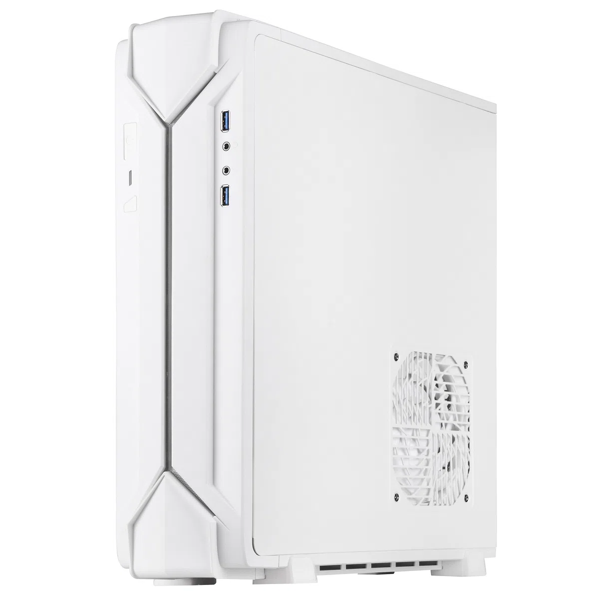 SilverStone SST-RVZ03W-ARGB Raven Mini-ITX obudowa komputera do gier, ARGB, biała