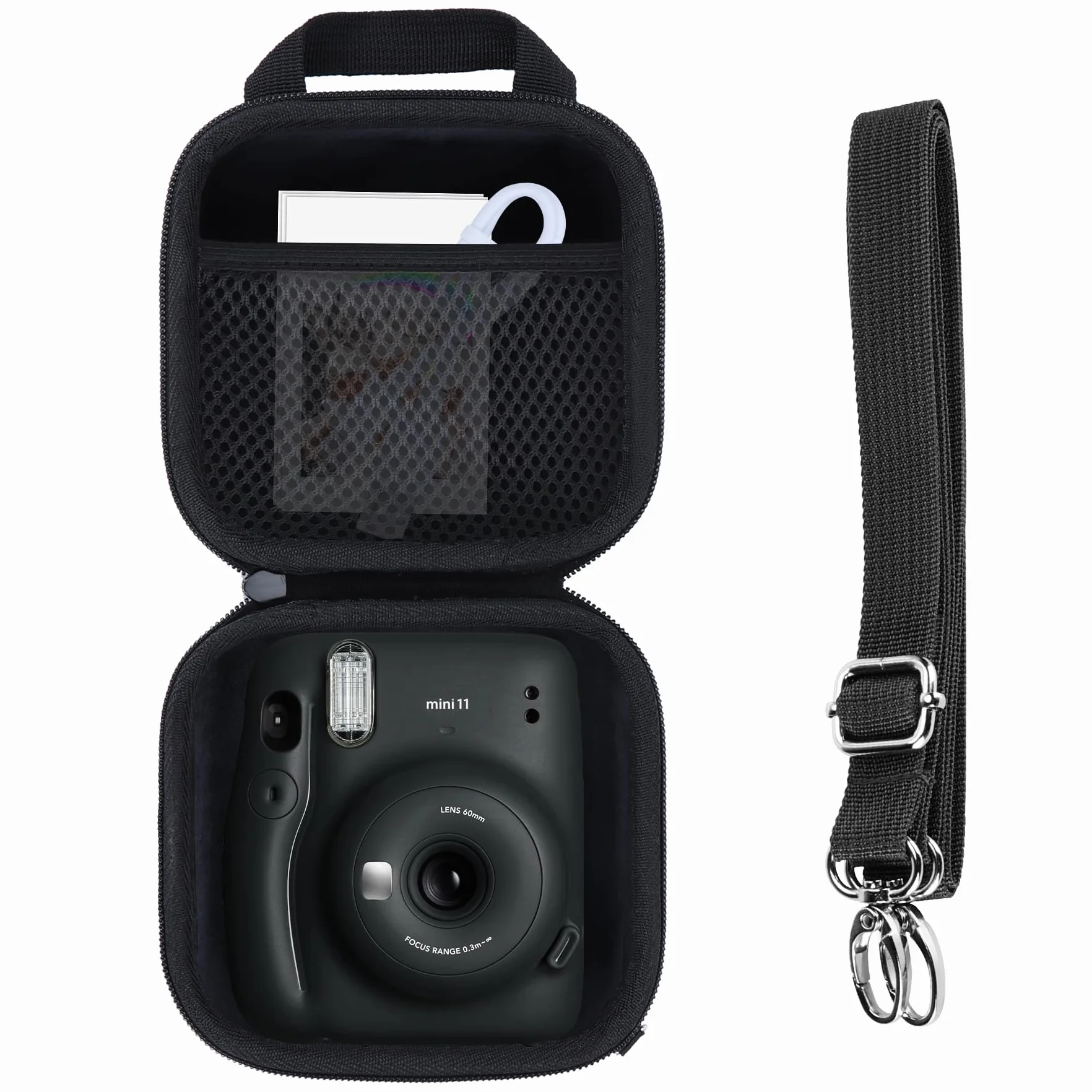 Fujifilm INSTAX Mini 12/11 Twarde Etui Czarne