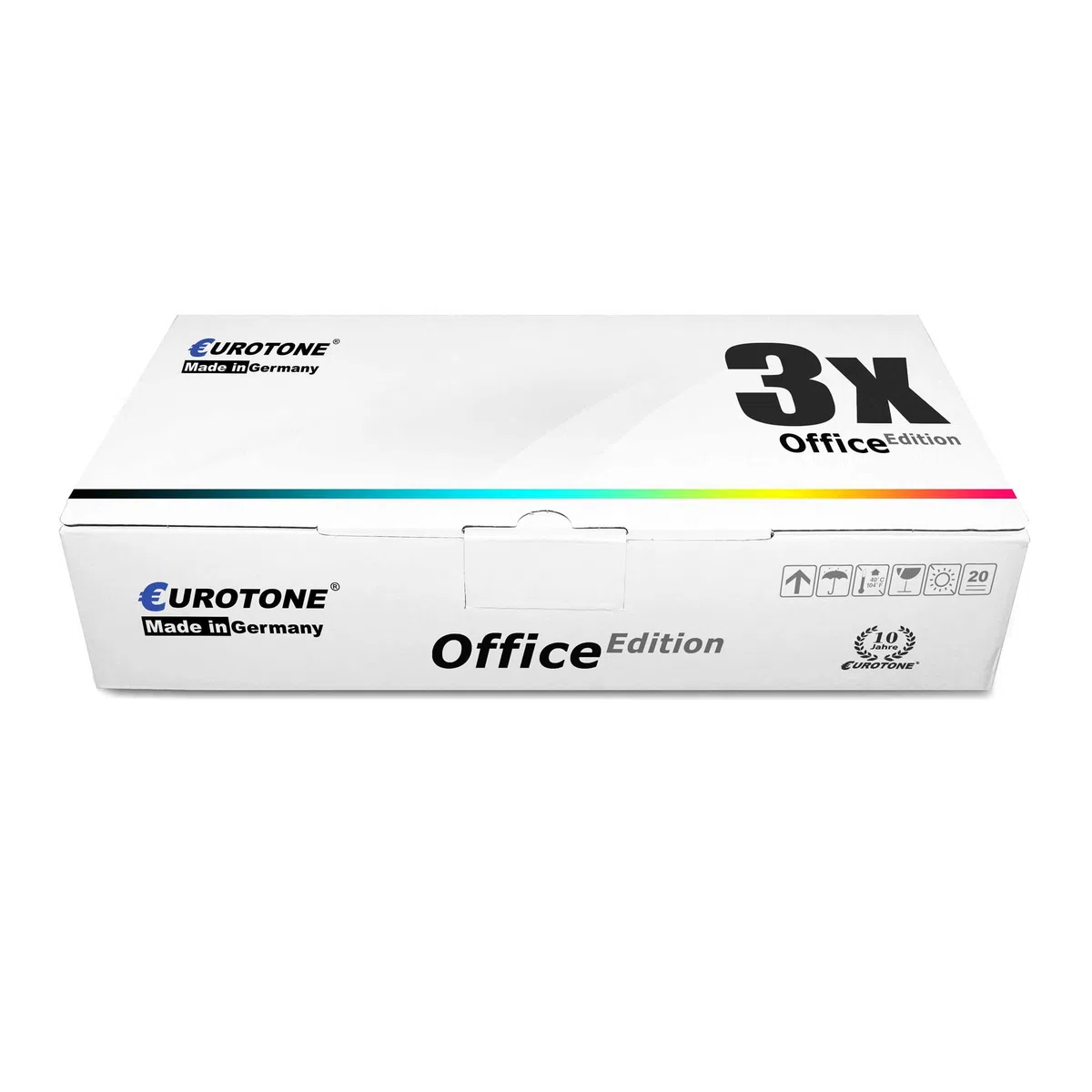 Eurotone 3X toner kompatybilny z Panasonic KX-MB 1500 1501 1507 1520 1530 1537 zastępuje KX-FAT410X KXFAT410X czarny