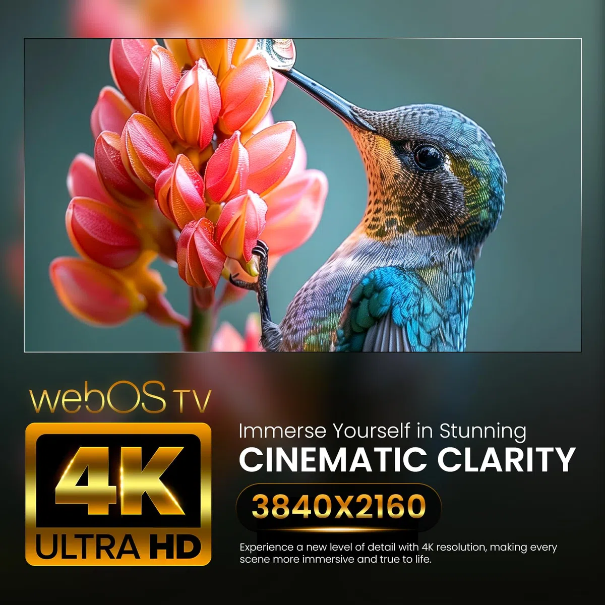 Q.2 Telewizor 43" 4K UHD 3840 x 2160