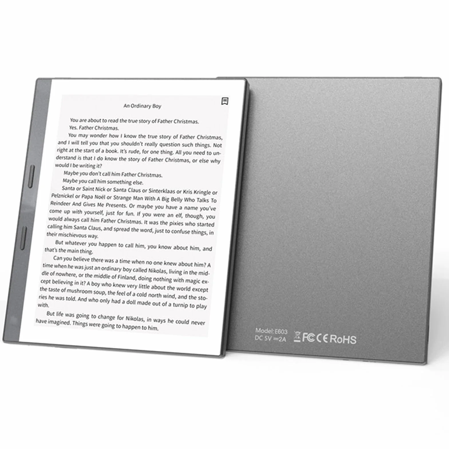 Goshyda E Reader, 5.76 Cali E -Czytnik Wsparcia Wi -Fi Bluetooth, 1 GB RAM 32GB ROM 920X680 Elektroniczny Czytnik Książek (GREY)