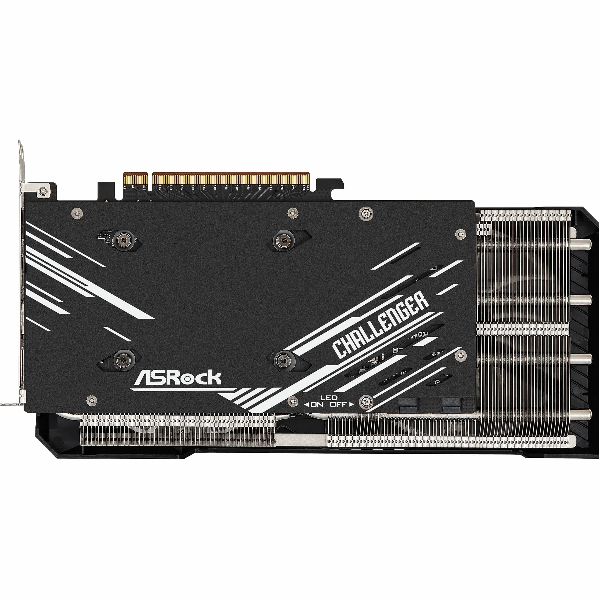 ASRock Intel Arc A750 Graphics 8 GB pami?ci, cz??ciowo bez wentylatora, os?ona przedniego wentylatora, z o?wietleniem RGB, karta graficzna OC Edition, A750, CL SE, 8GO, oficjalny sprzedawca krajowy