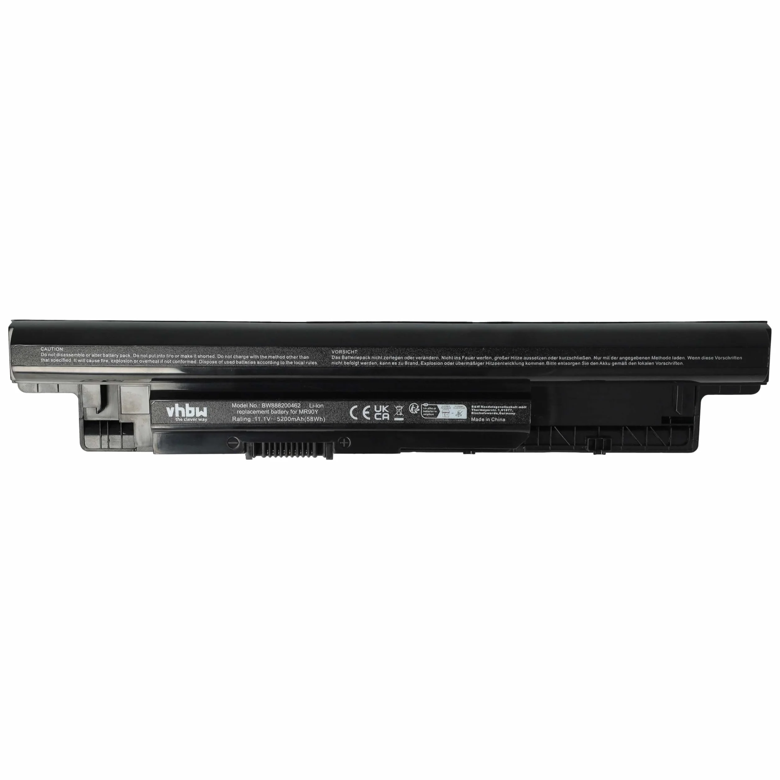 vhbw 1 x bateria kompatybilna z Dell Inspiron 17R 5737, 3437, 17R 5737 JB57SXI, 3443, 3521 notebooków (5200mAh, 11,1V, Li-Poly)